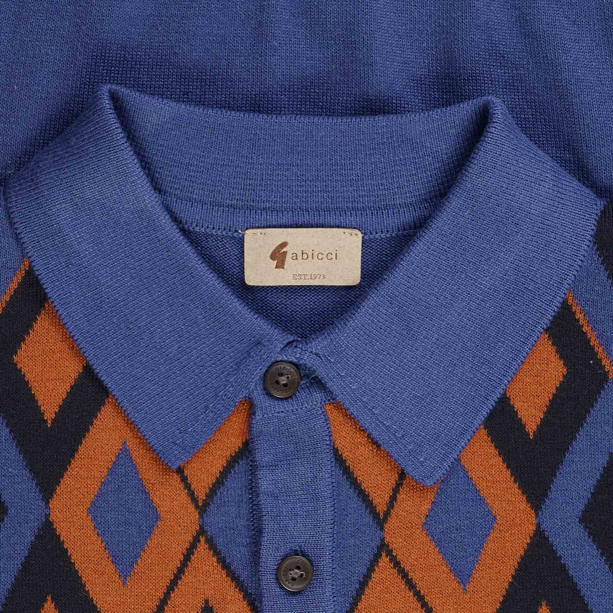Gabicci Vintage Rufus Polo Shirt - Insignia