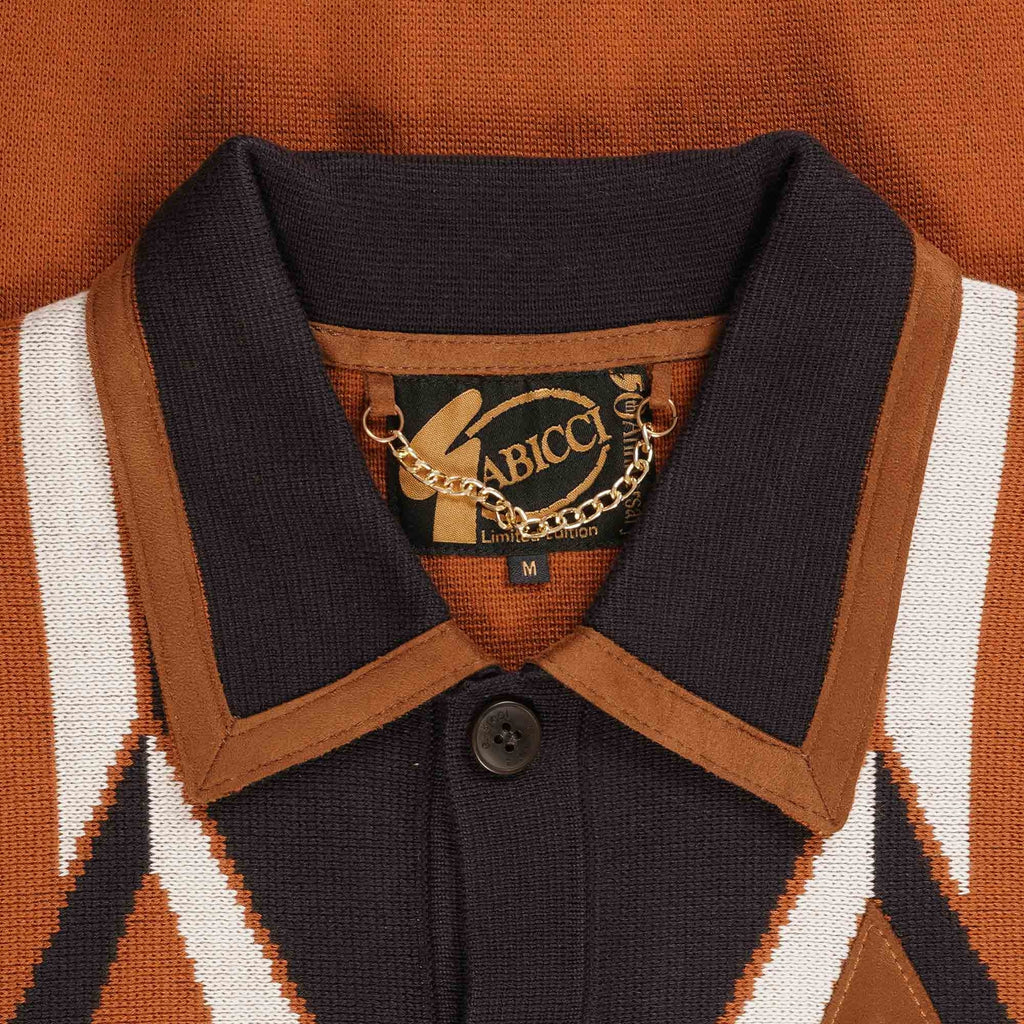 Gabicci Vintage 50th Anniversary Penfold Polo Shirt - Toffee
