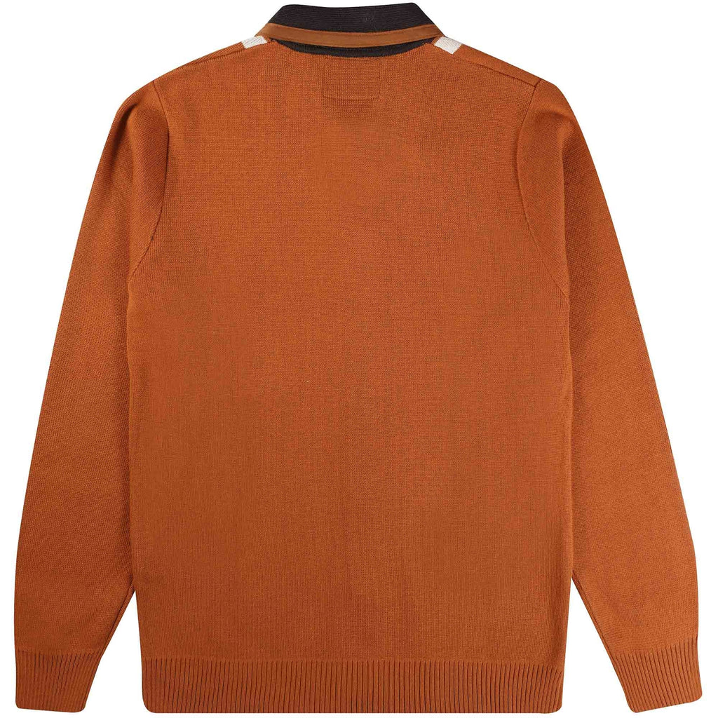 Gabicci Vintage 50th Anniversary Penfold Polo Shirt - Toffee