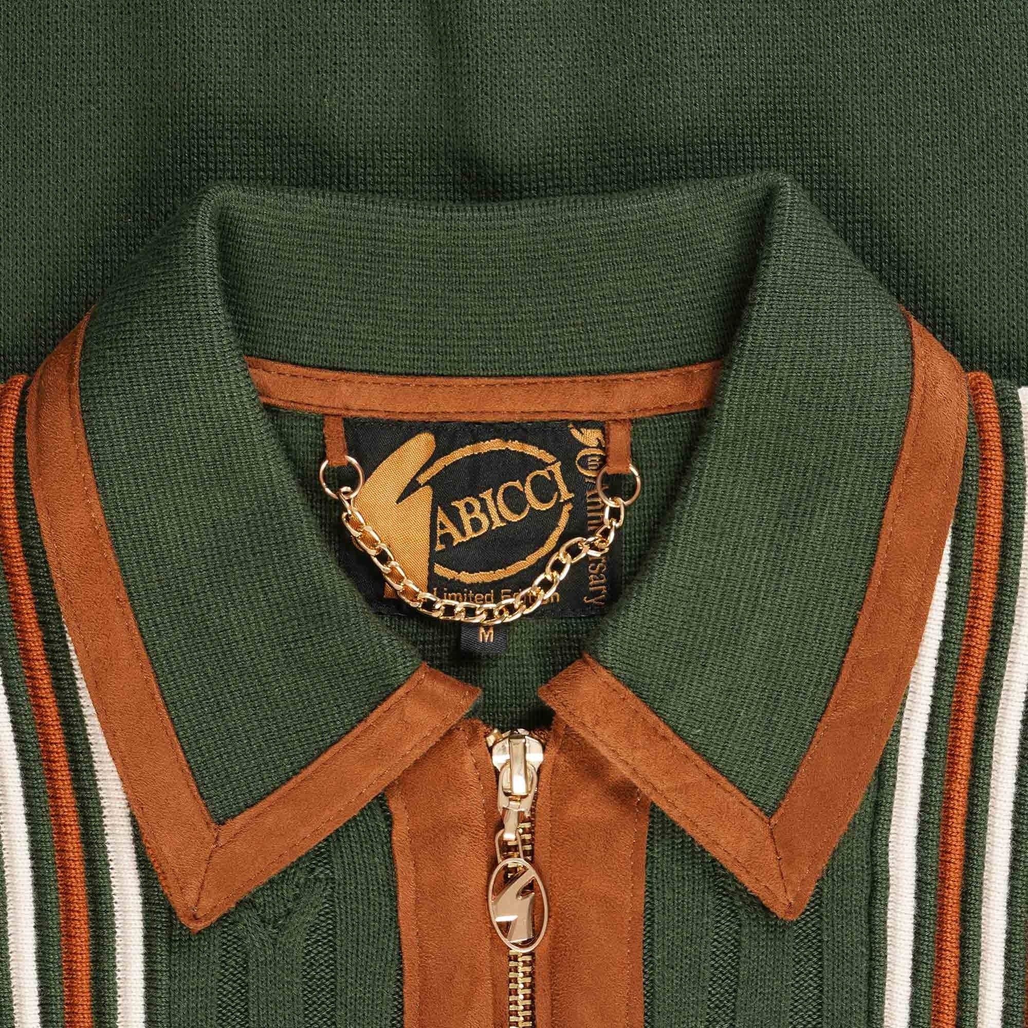Gabicci Vintage 50th Anniversary Norman Polo Shirt - Forest