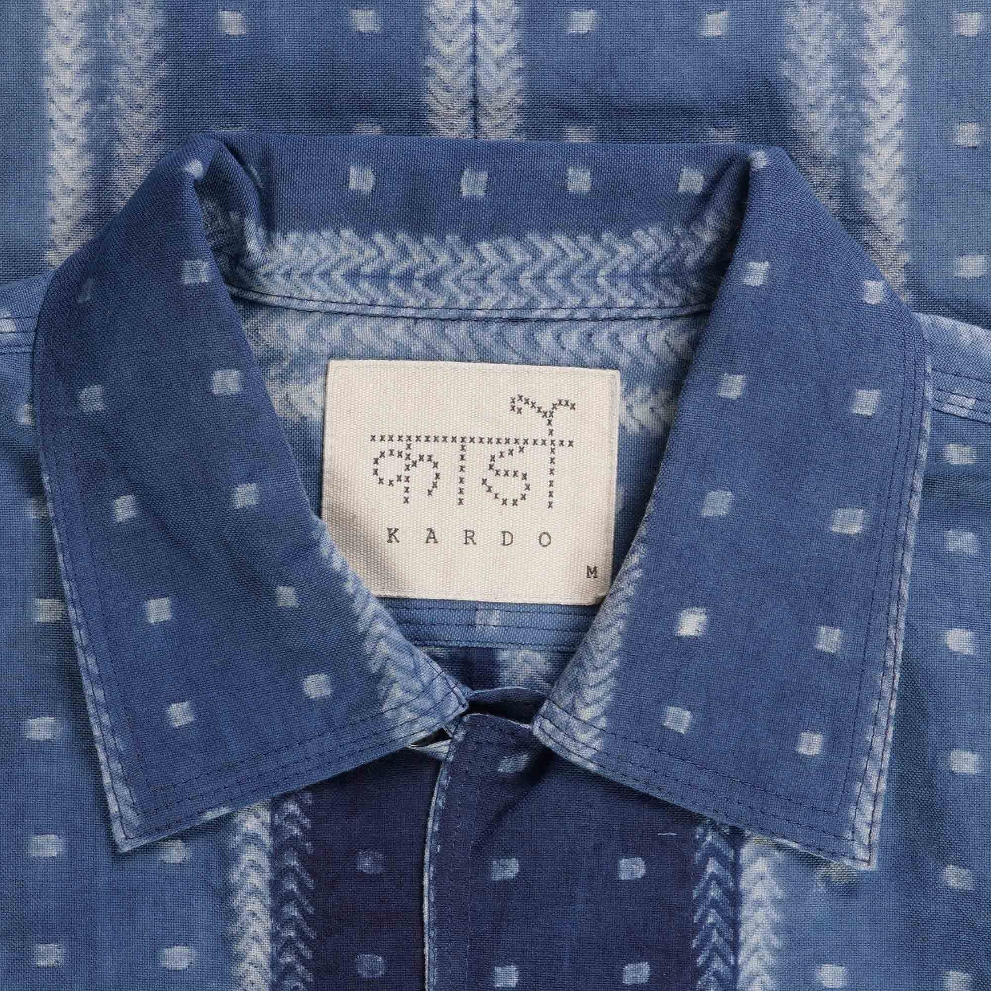 Kardo Chintan Long Sleeve - Indigo