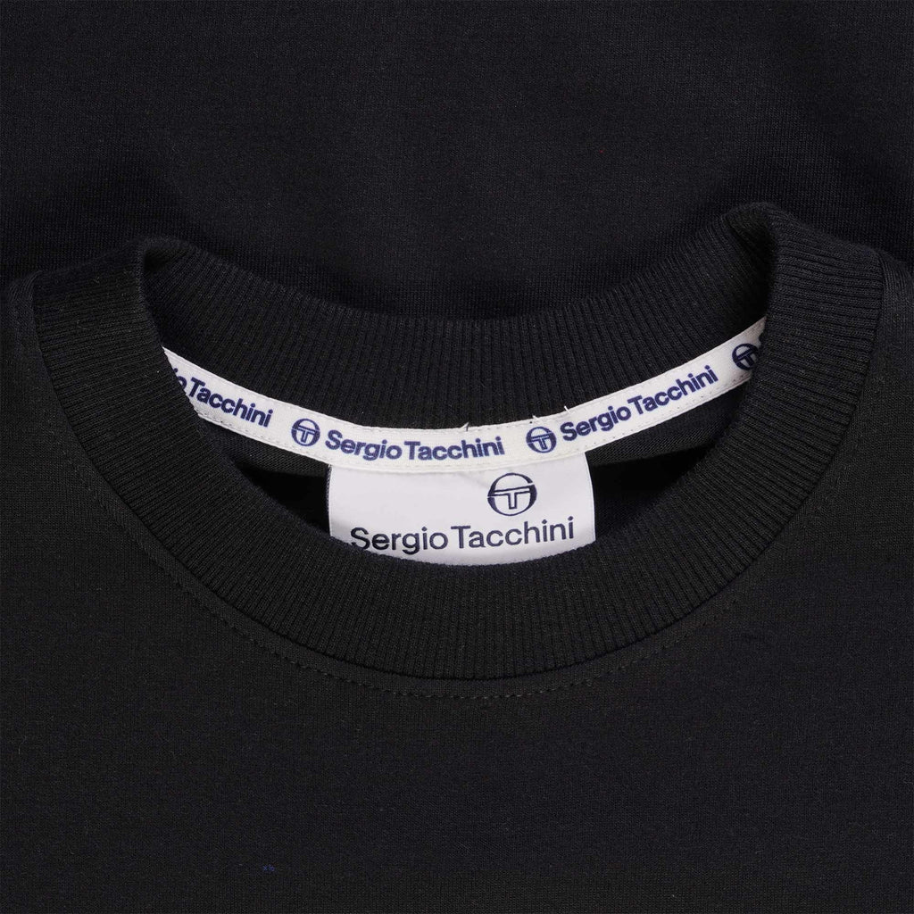 Sergio Tacchini Master T-Shirt - Black and Gardenia