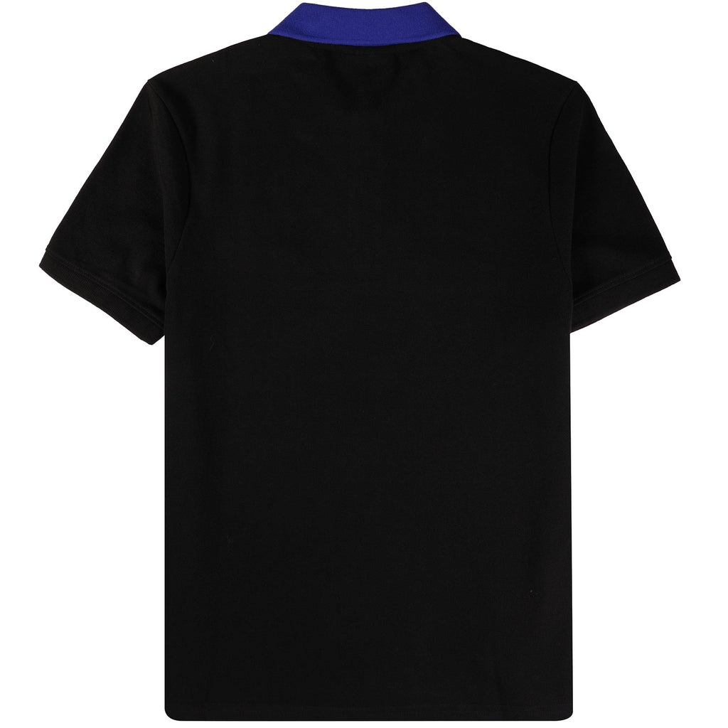 Sergio Tacchini Supermac Polo Shirt - Black and Surf