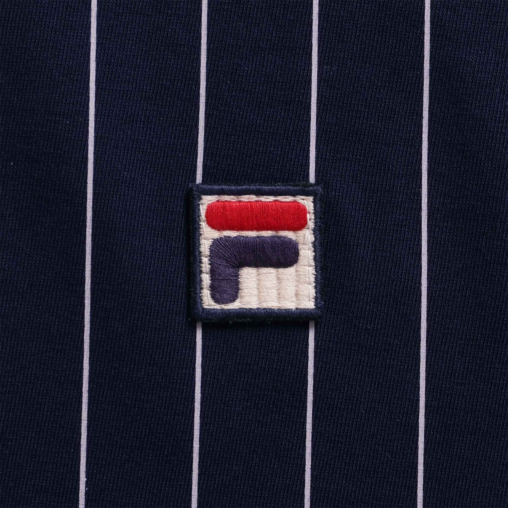 Fila Vintage BB1 Polo Shirt - Fila Navy