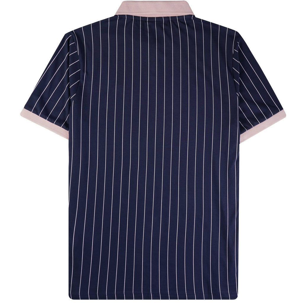 Fila Vintage BB1 Polo Shirt - Fila Navy