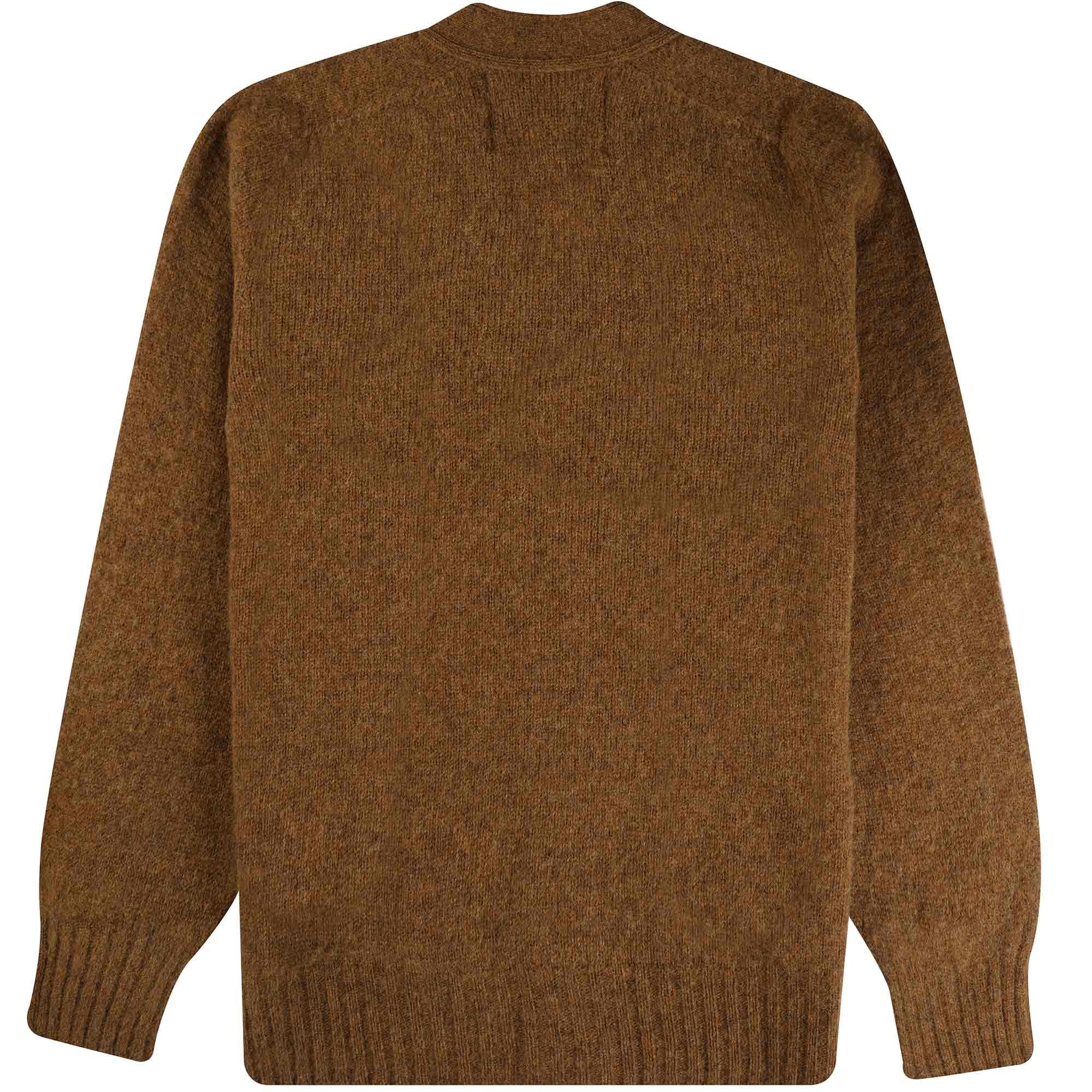 Howlin' Shaggy Bear Cardigan - Nuts