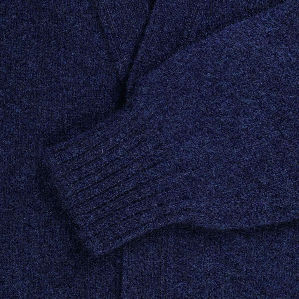 Howlin' Shaggy Bear Cardigan - Magic Blue
