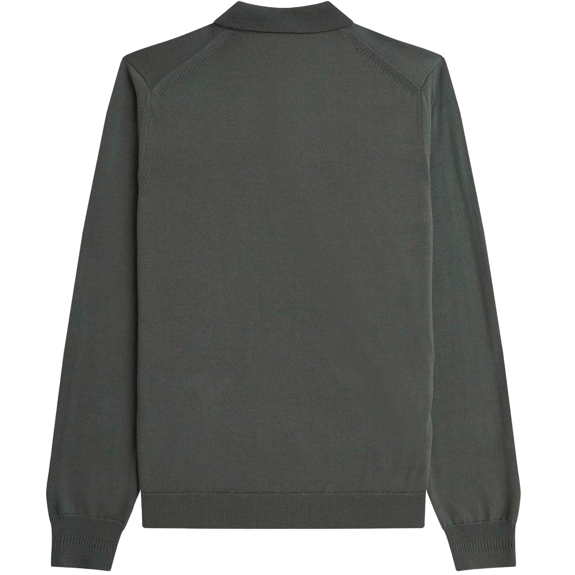 Fred Perry Classic Knitted Shirt - Field Green