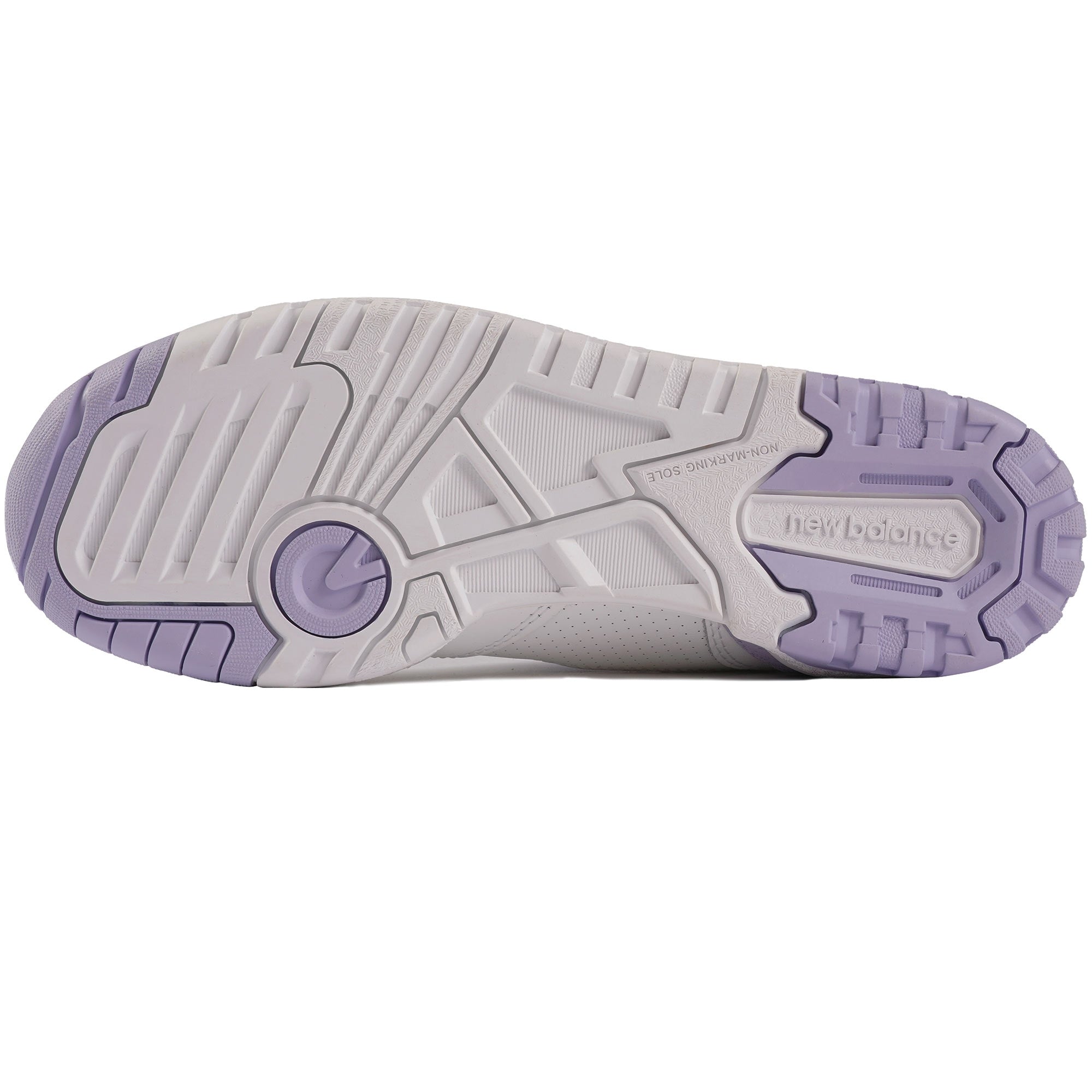 New Balance Womens 550s - White and Lilac