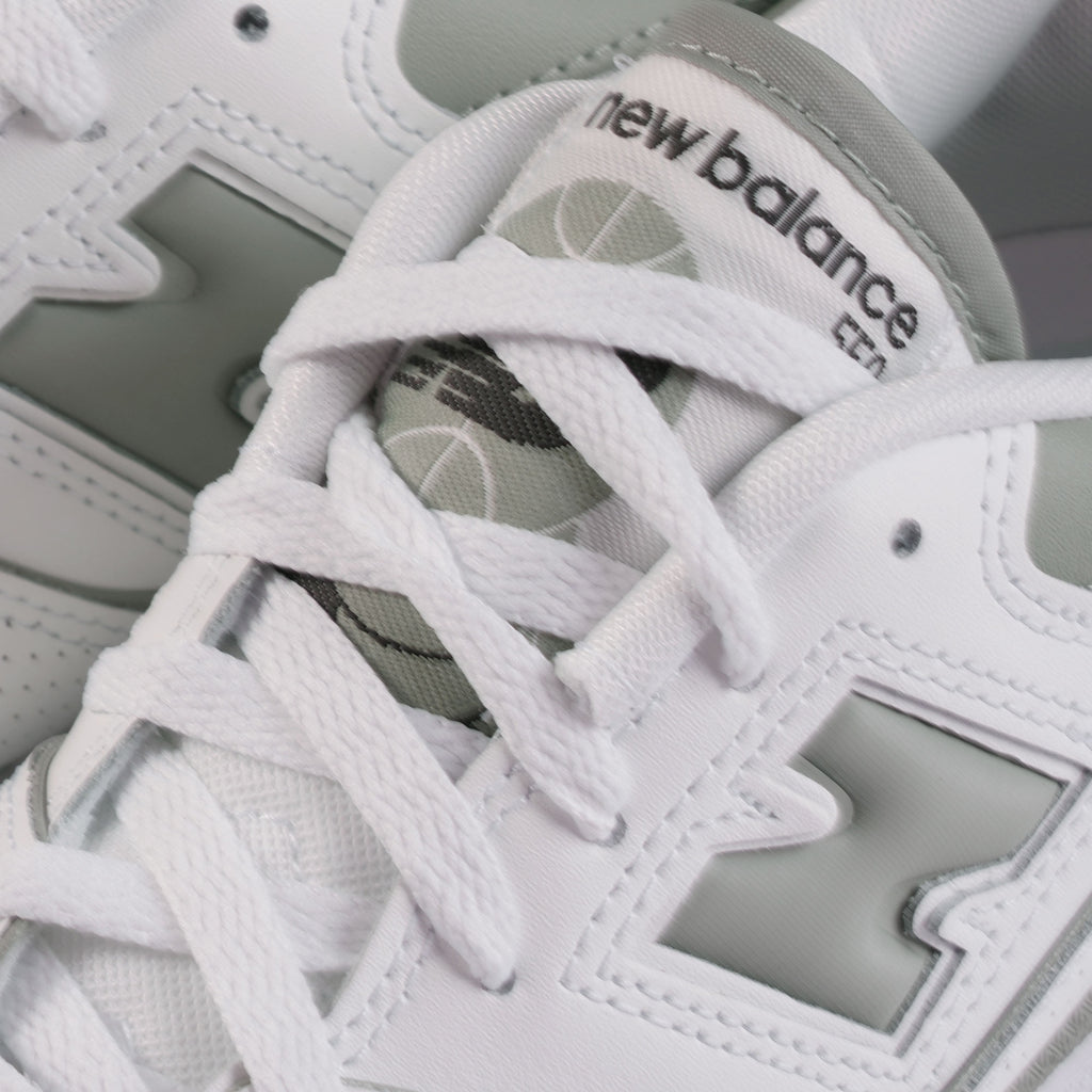 New Balance Womens 550s - White and Sage