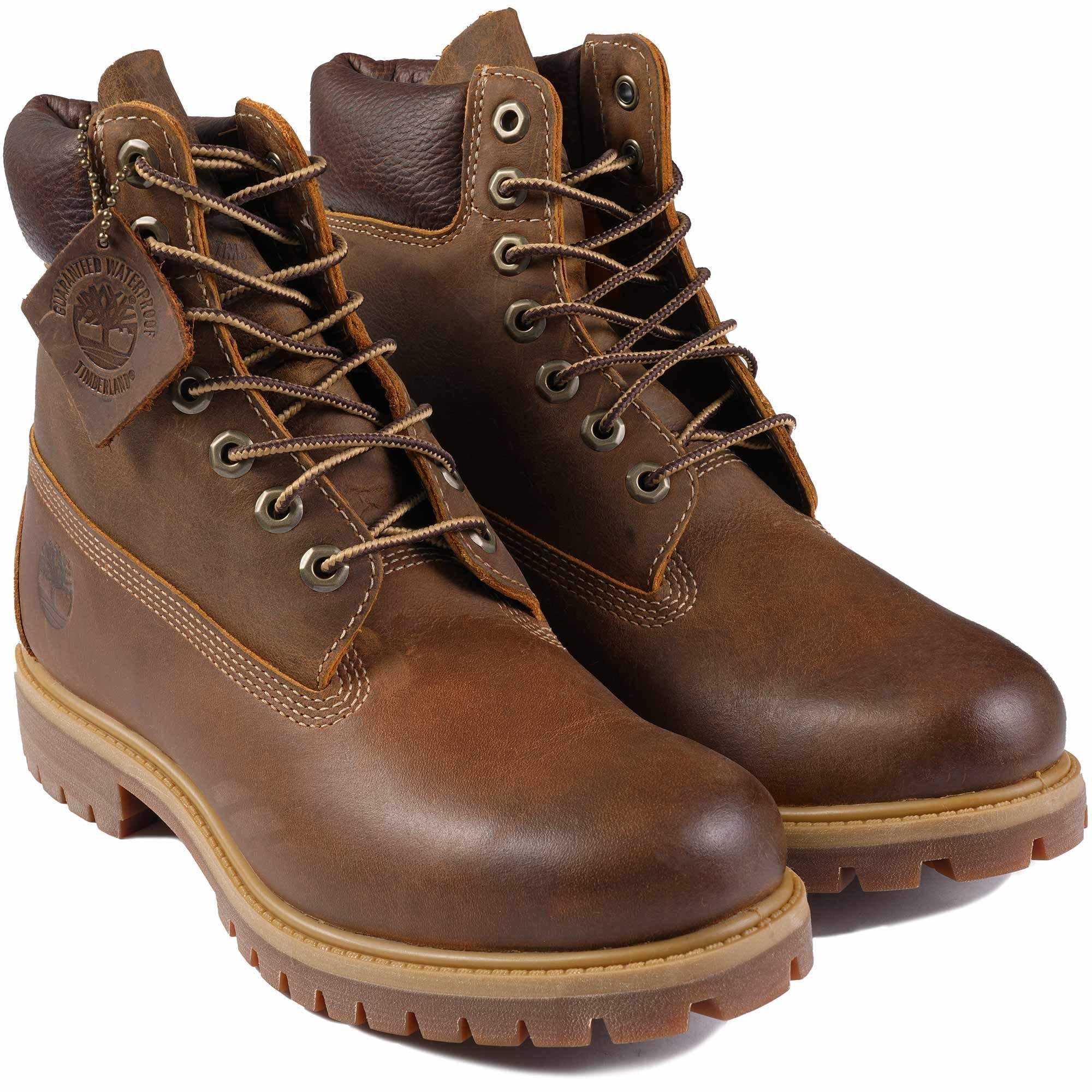Timberland Premium 6 Inch Waterproof Boot - Medium Brown