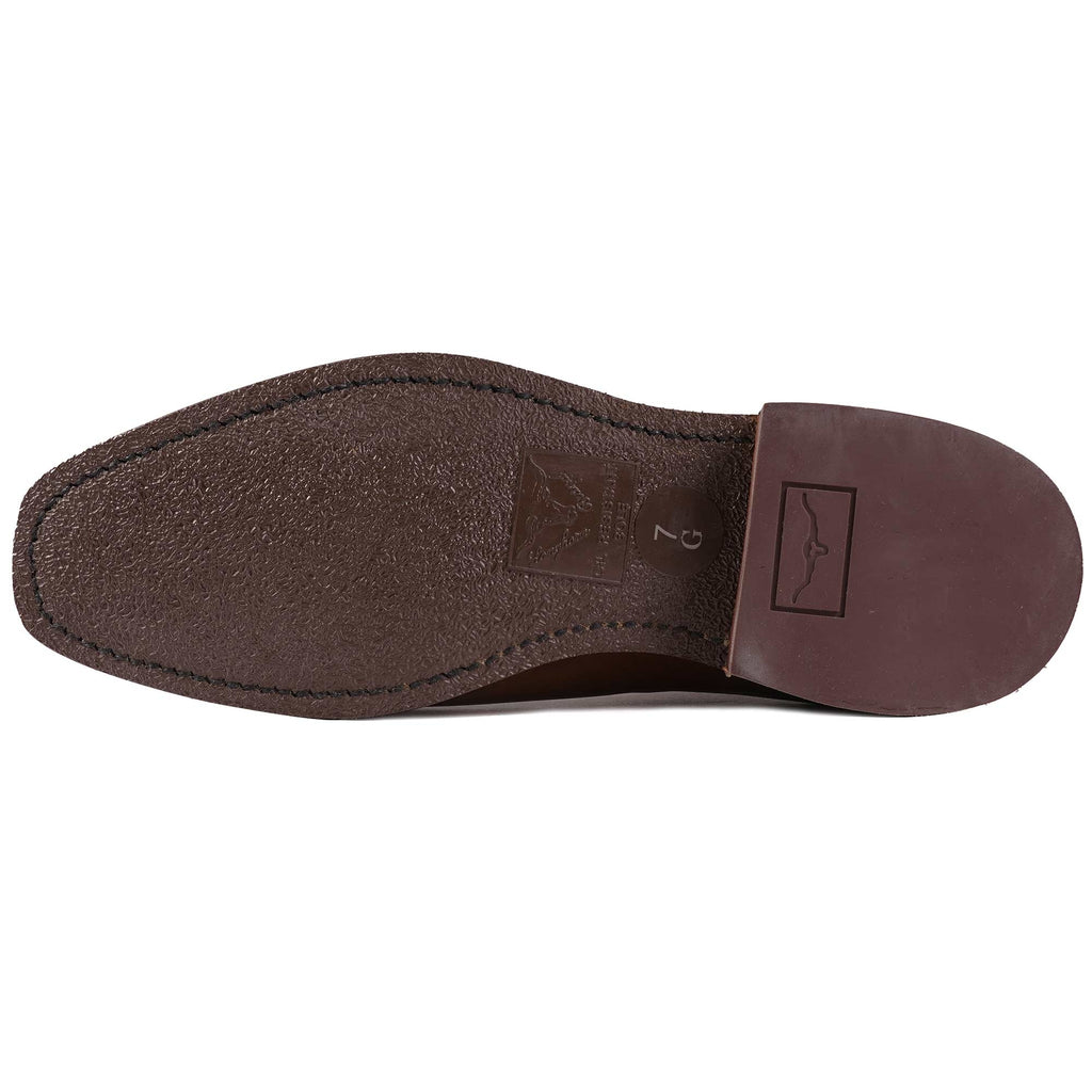 Comfort Craftsman Pull Up Leather Boot - Caramel