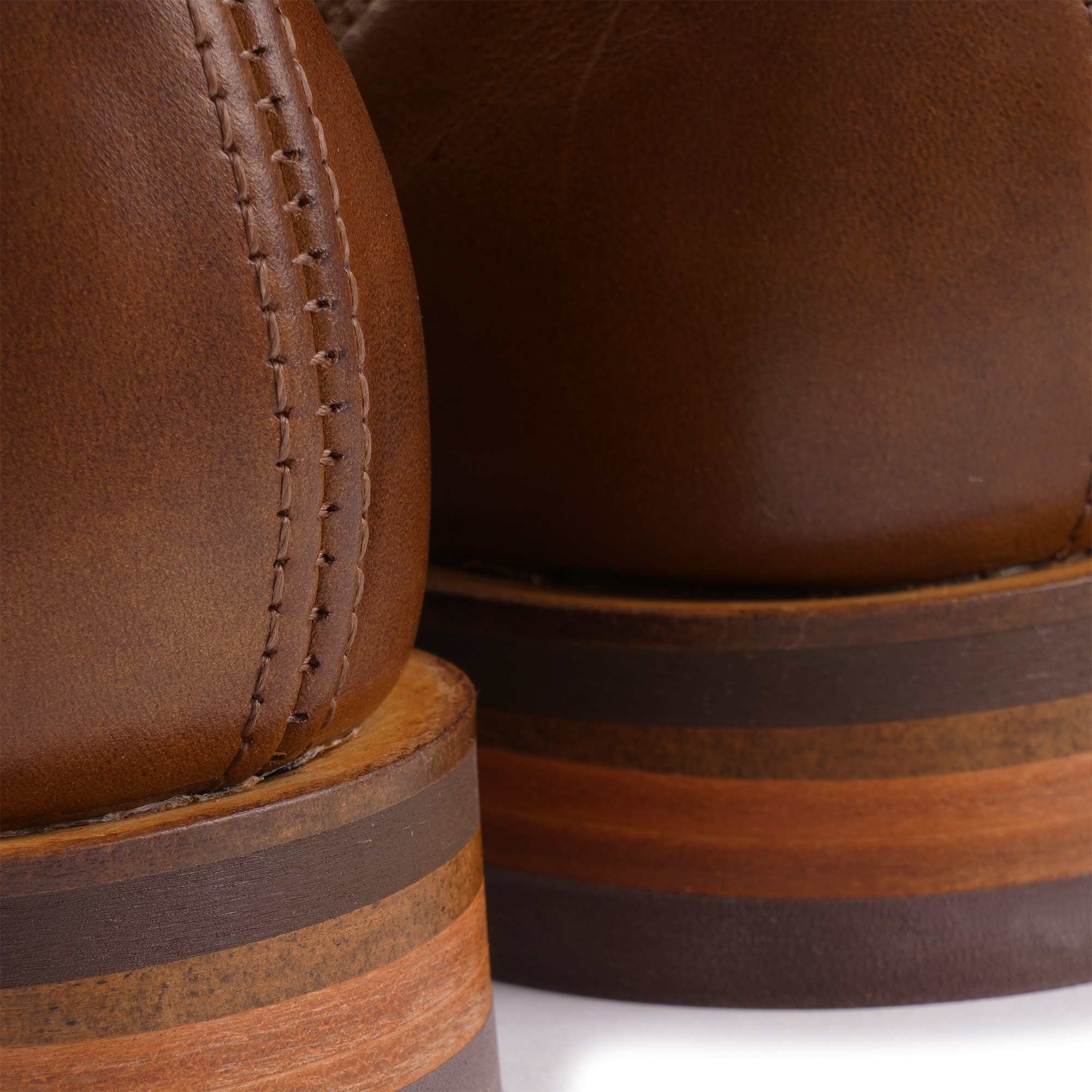 Comfort Craftsman Pull Up Leather Boot - Caramel