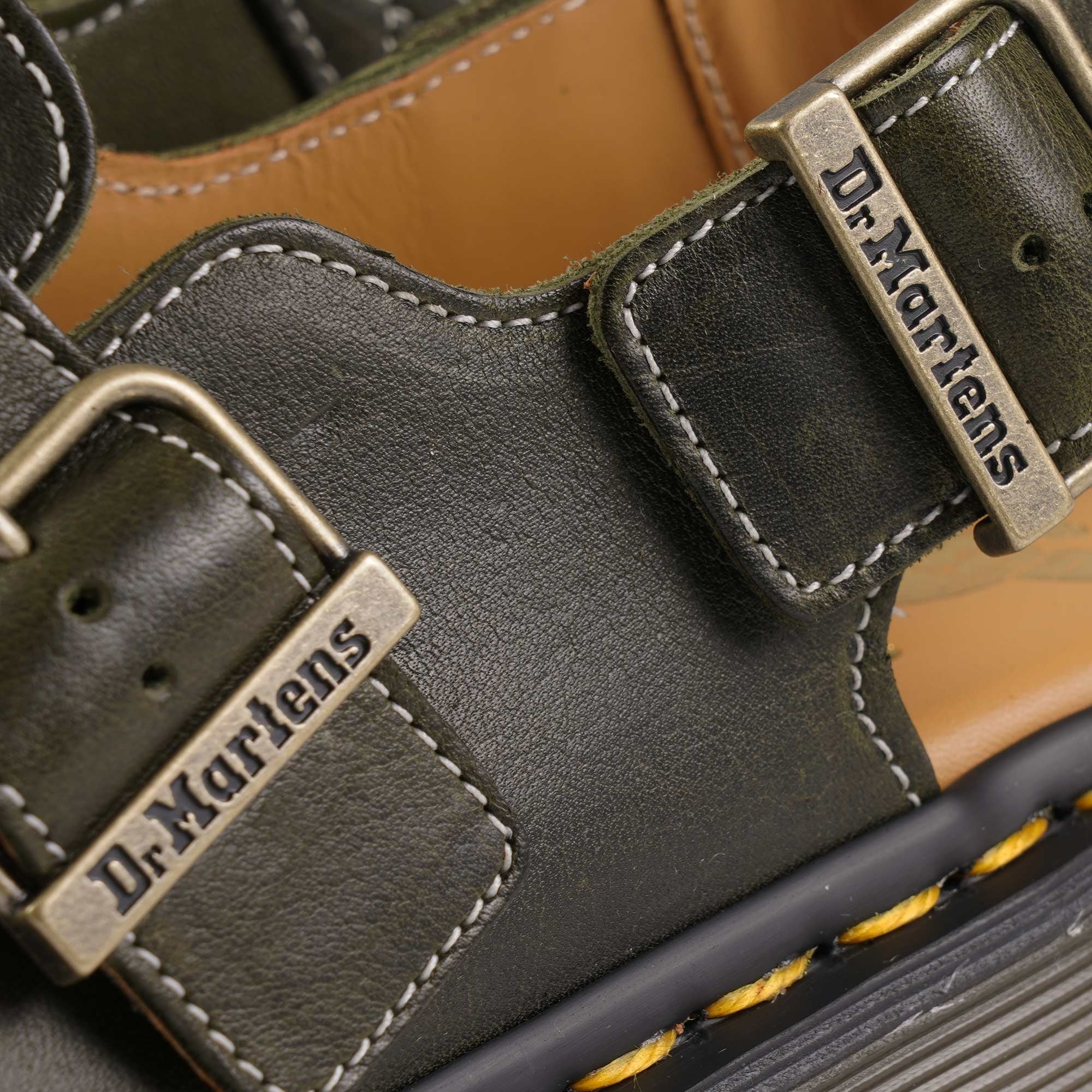 Dr. Martens Made In England Jorge Mules - Dark Green
