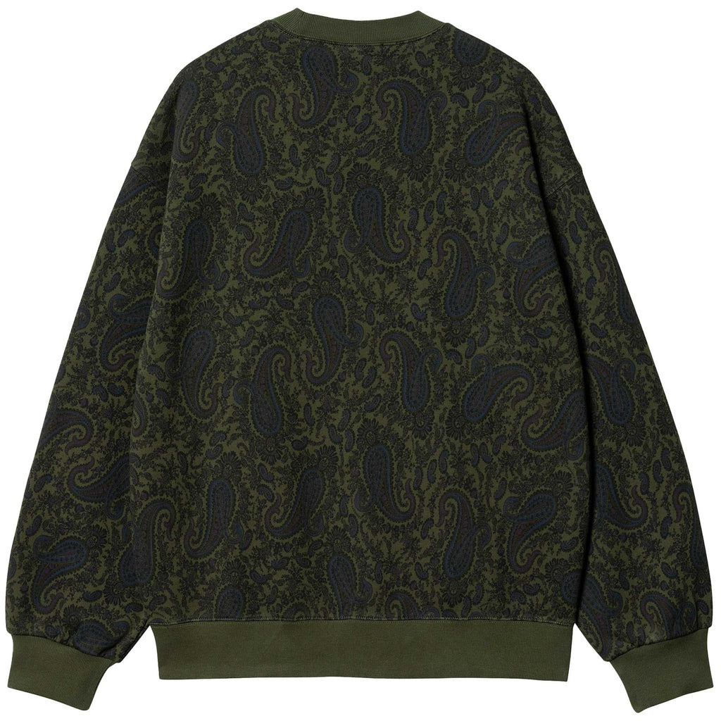 Carhartt WIP Paisley Sweat - Plant