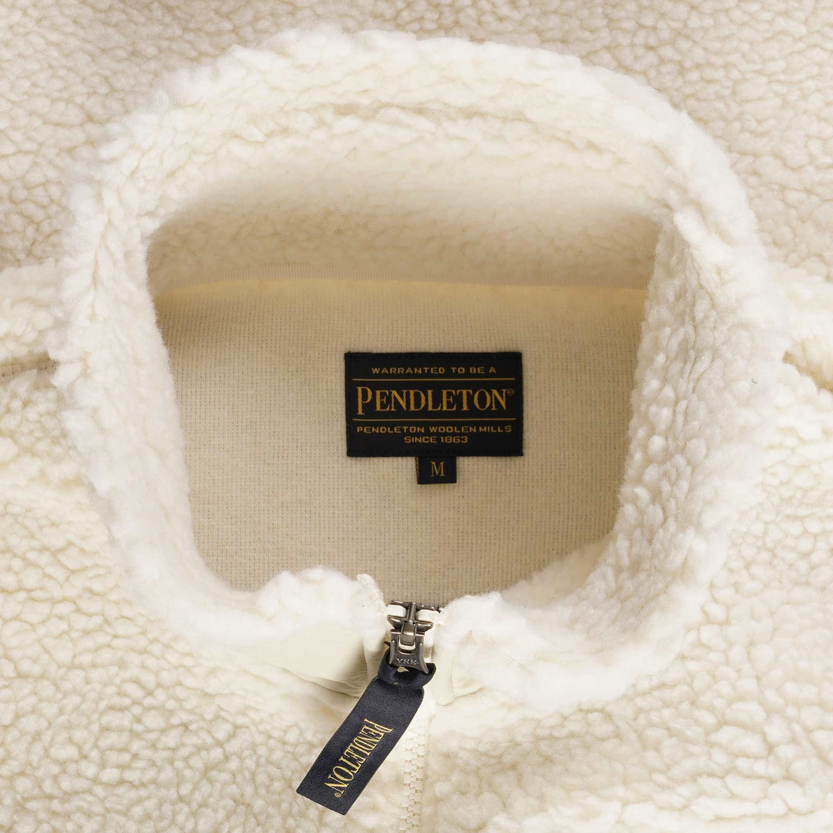 Pendleton Woolen Mills Unisex Boa Stand Vest - Ivory – Stuarts London