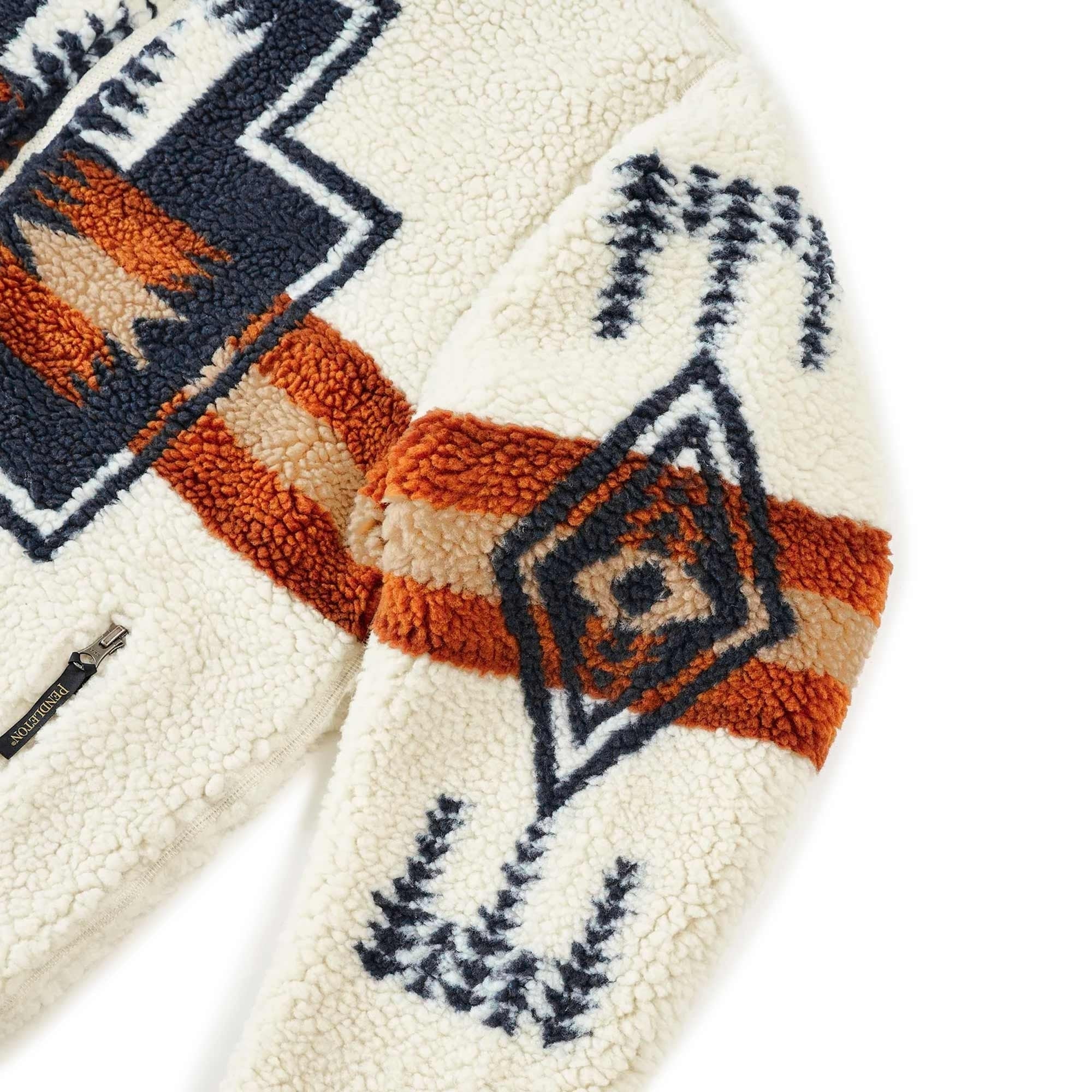 Pendleton Woolen Mills Unisex Boa Blouson - Ivory