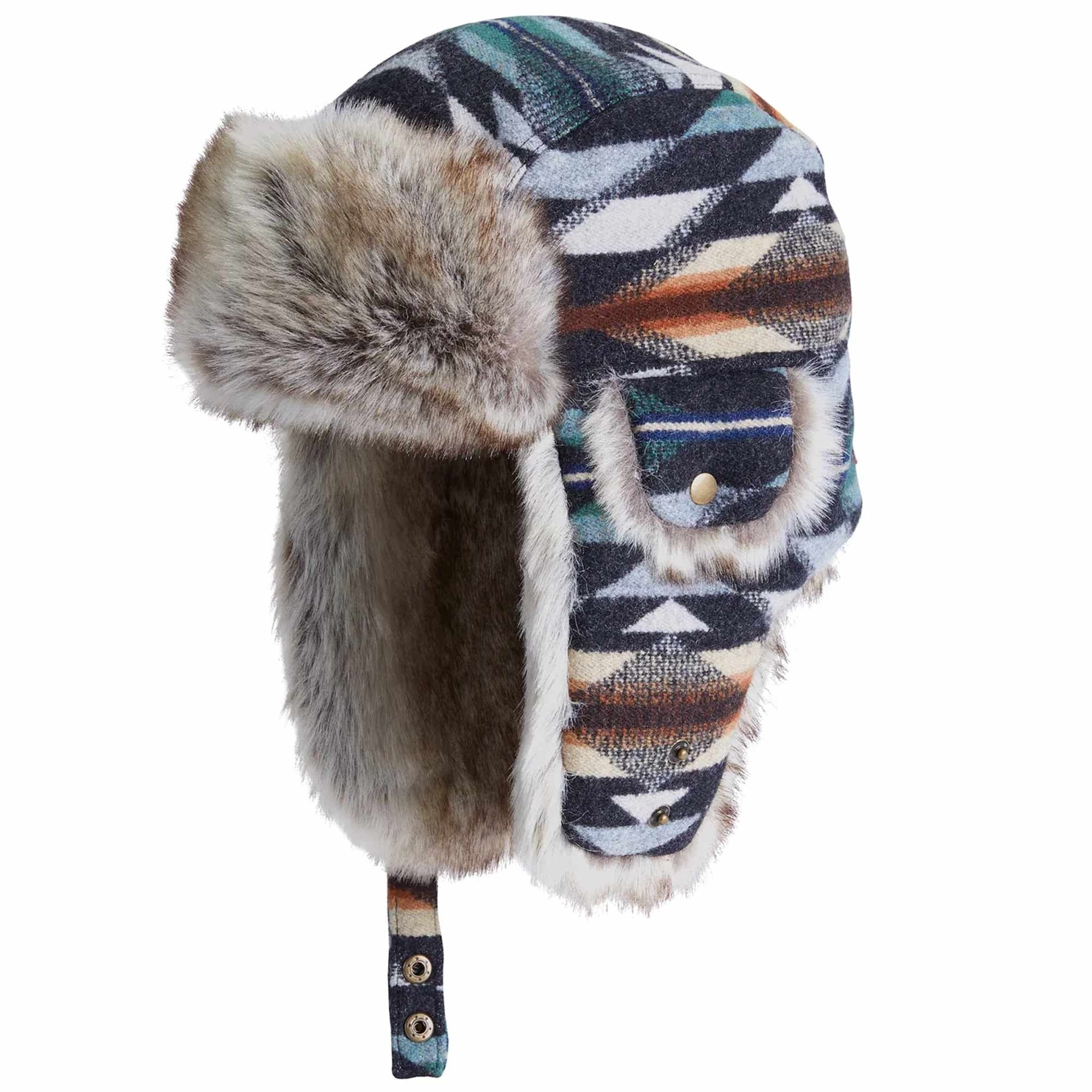 Pendleton Woolen Mills Trapper Hat - Wyeth Trail Oxford