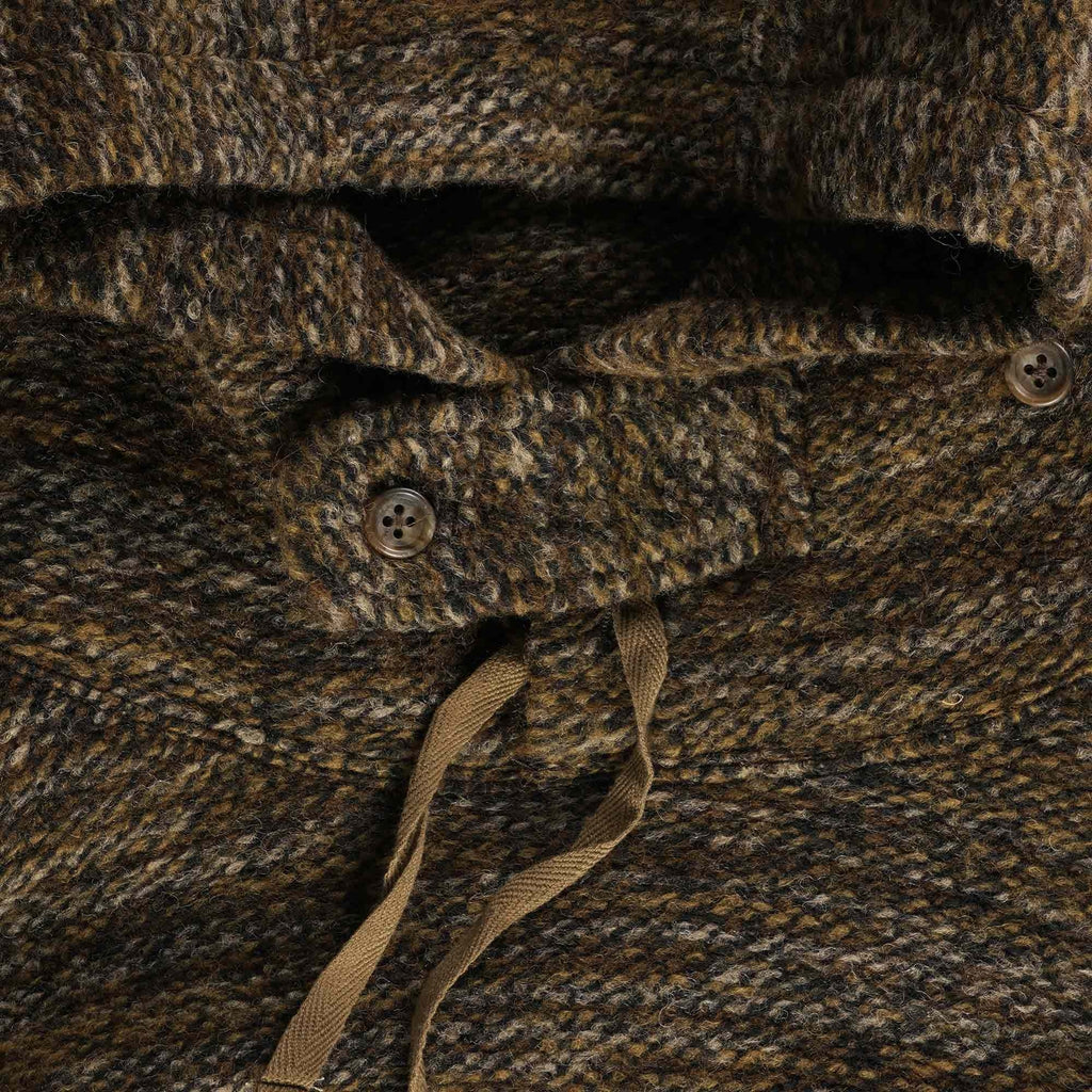 Engineered Garments Long Sleeve Hoody - Brown