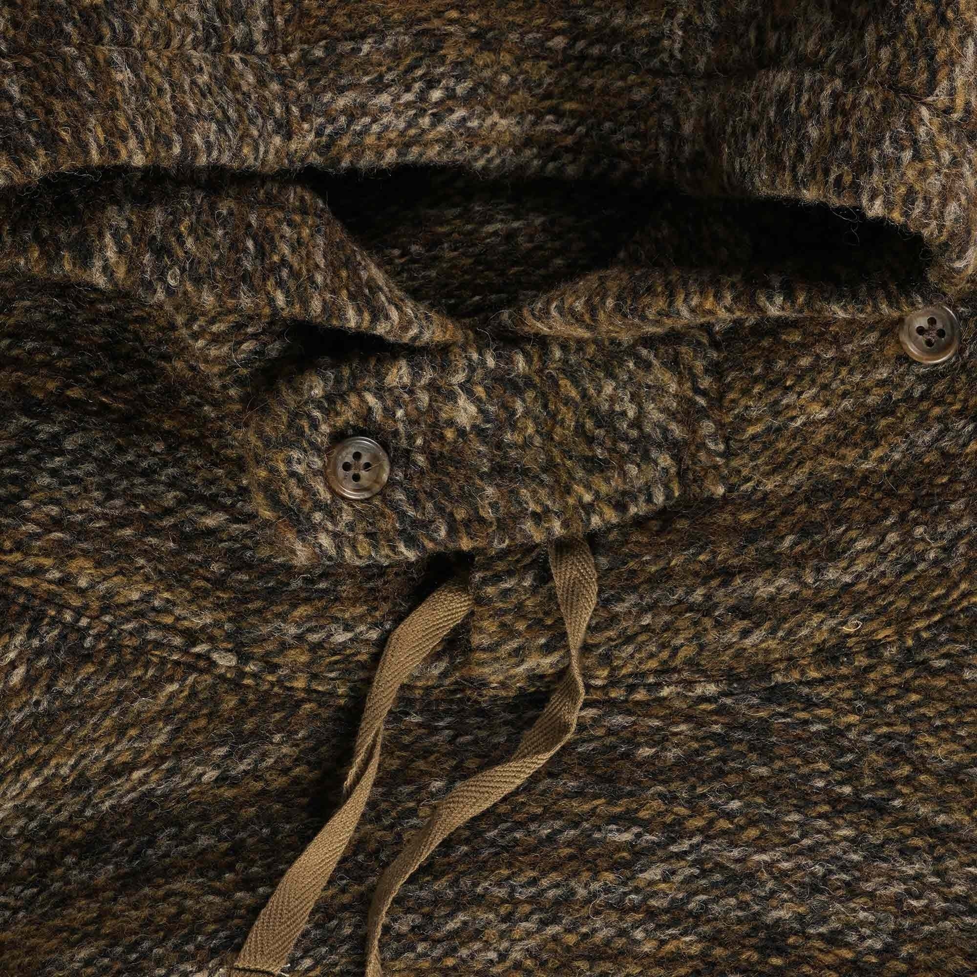 Engineered Garments Long Sleeve Hoody - Brown