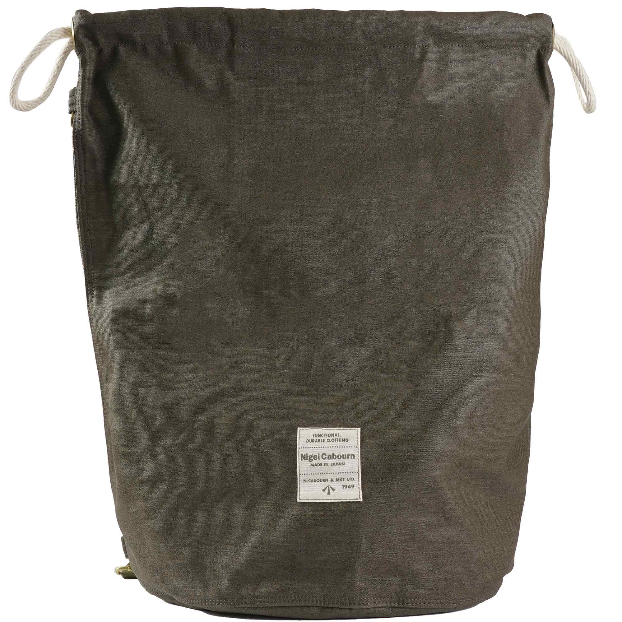 Nigel Cabourn Laundry Bag - Dark Brown