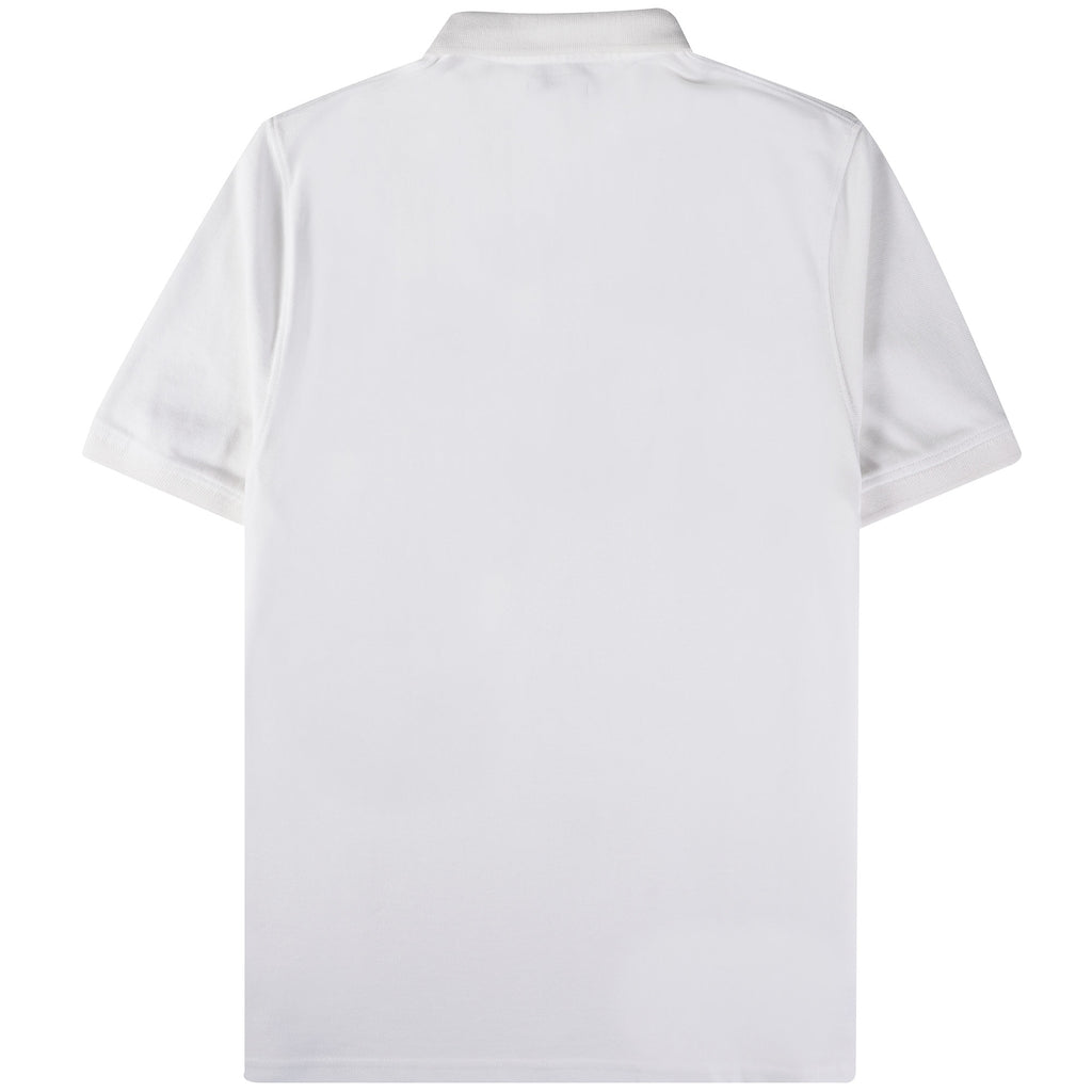 Aquascutum Logo Polo Shirt - White