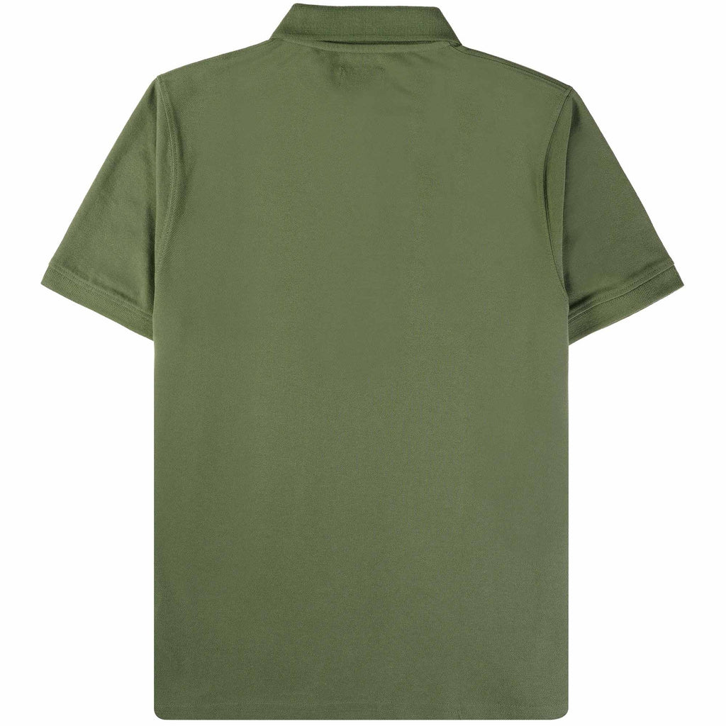 Aquascutum Logo Polo Shirt - Army Green