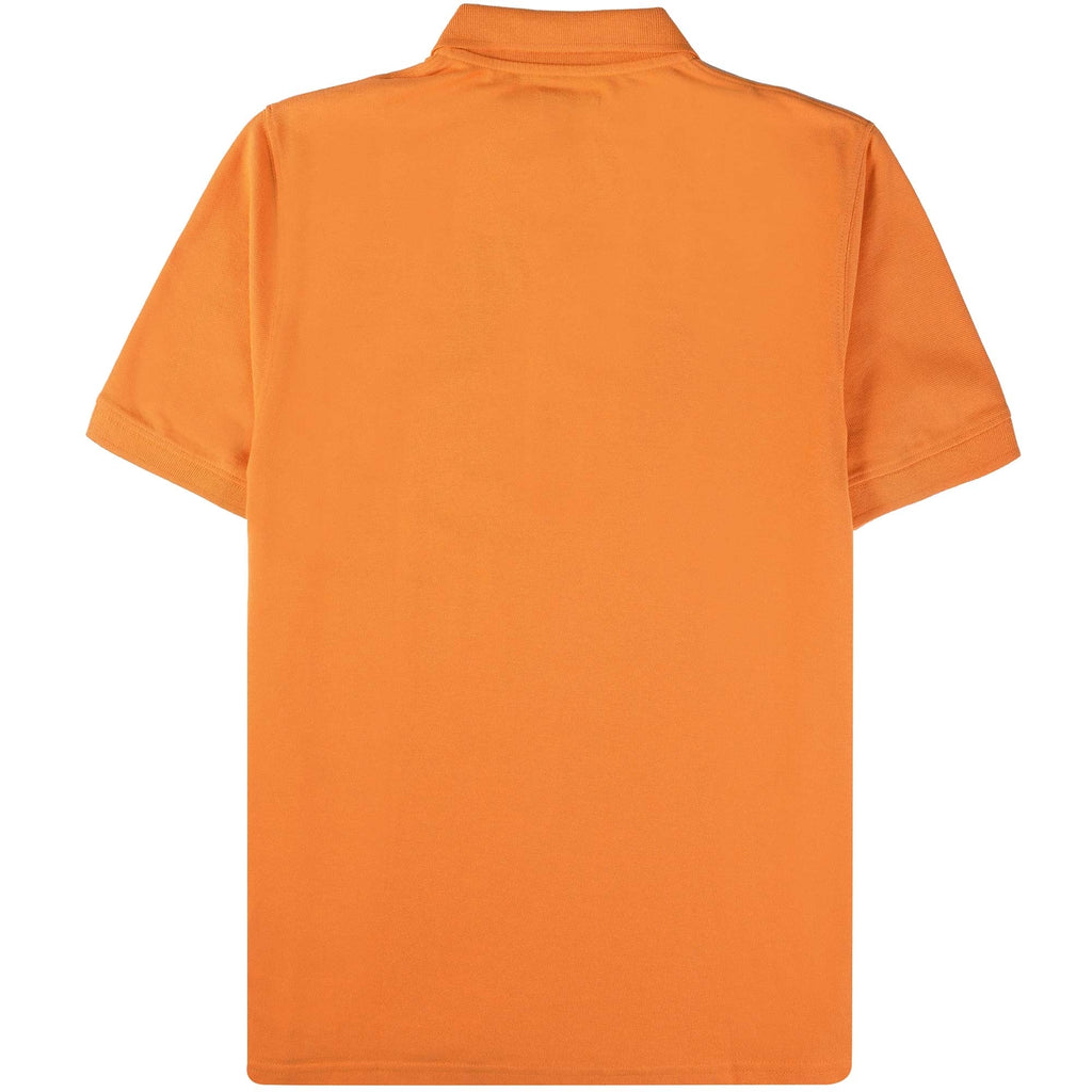 Aquascutum Logo Polo Shirt - Rust
