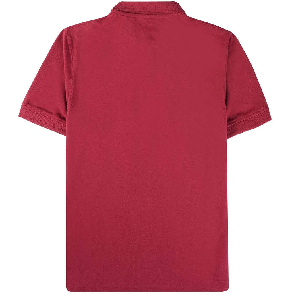 Aquascutum Logo Polo Shirt - Cordovan