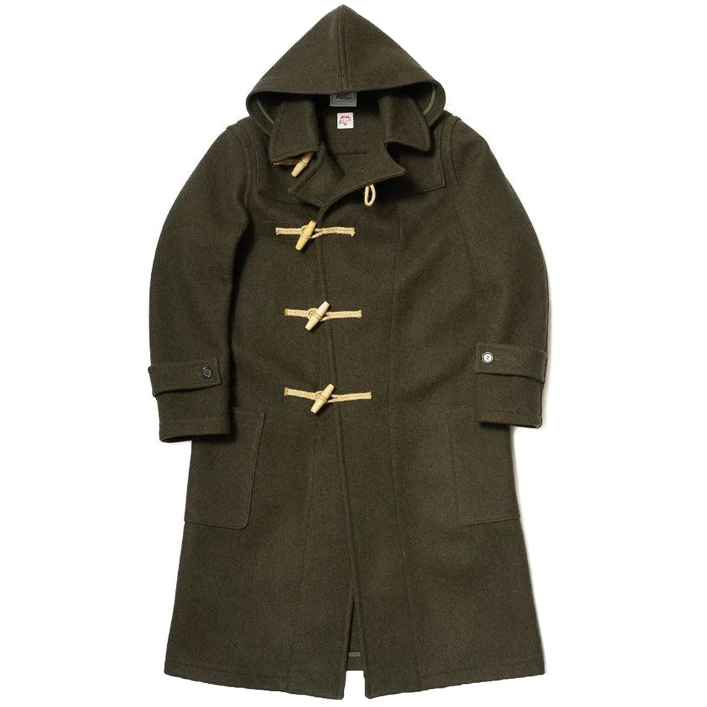 Allevol Pat' Duffle Coat - Olive