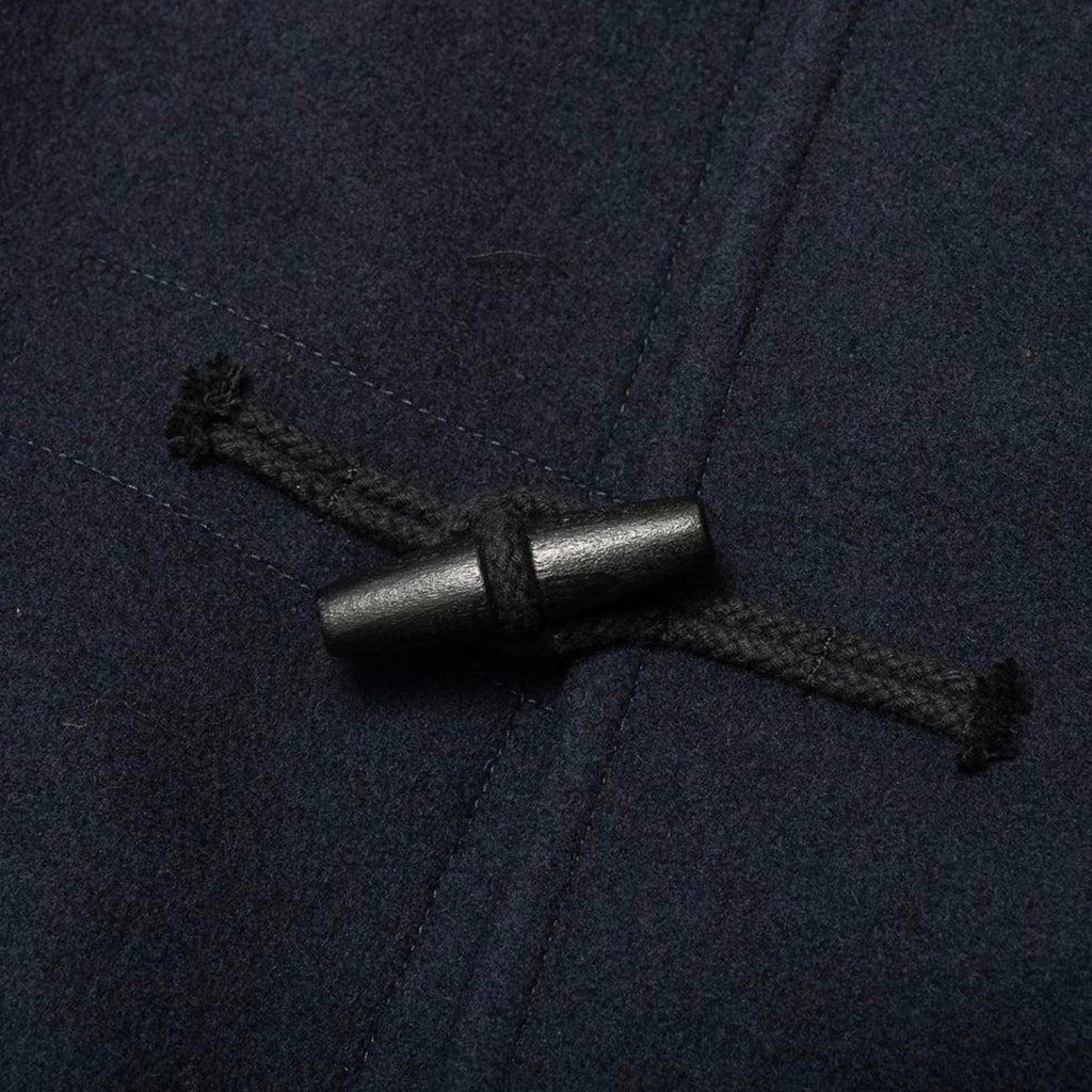 Allevol Pat' Duffle Coat - Black and Navy