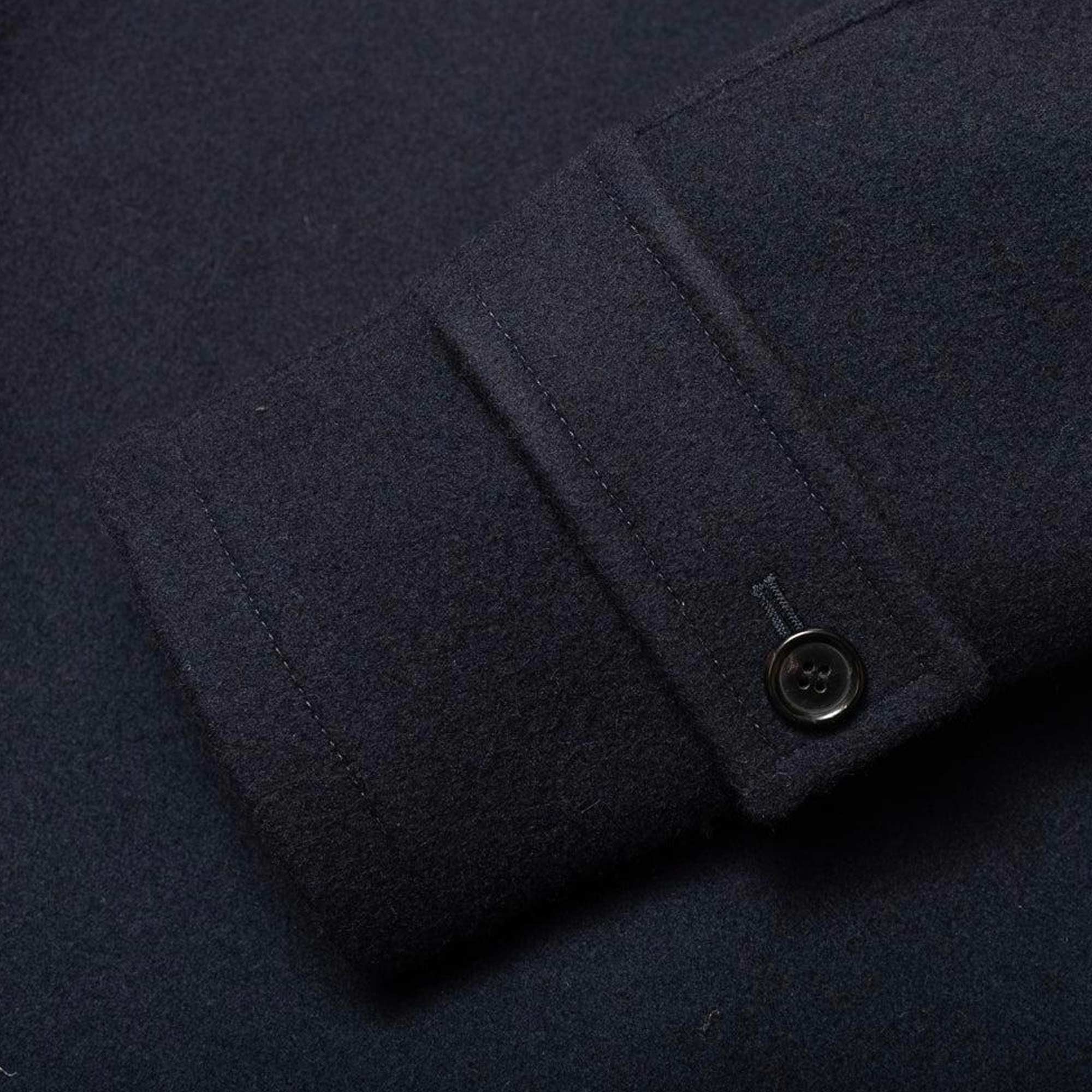 Allevol Pat' Duffle Coat - Black and Navy