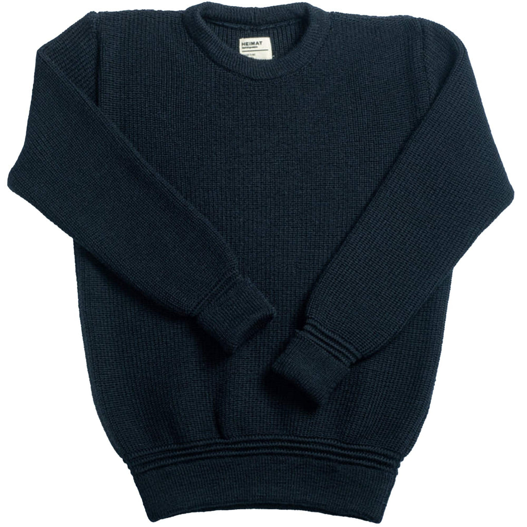 Heimat Rundhals Jumper - Inkwell