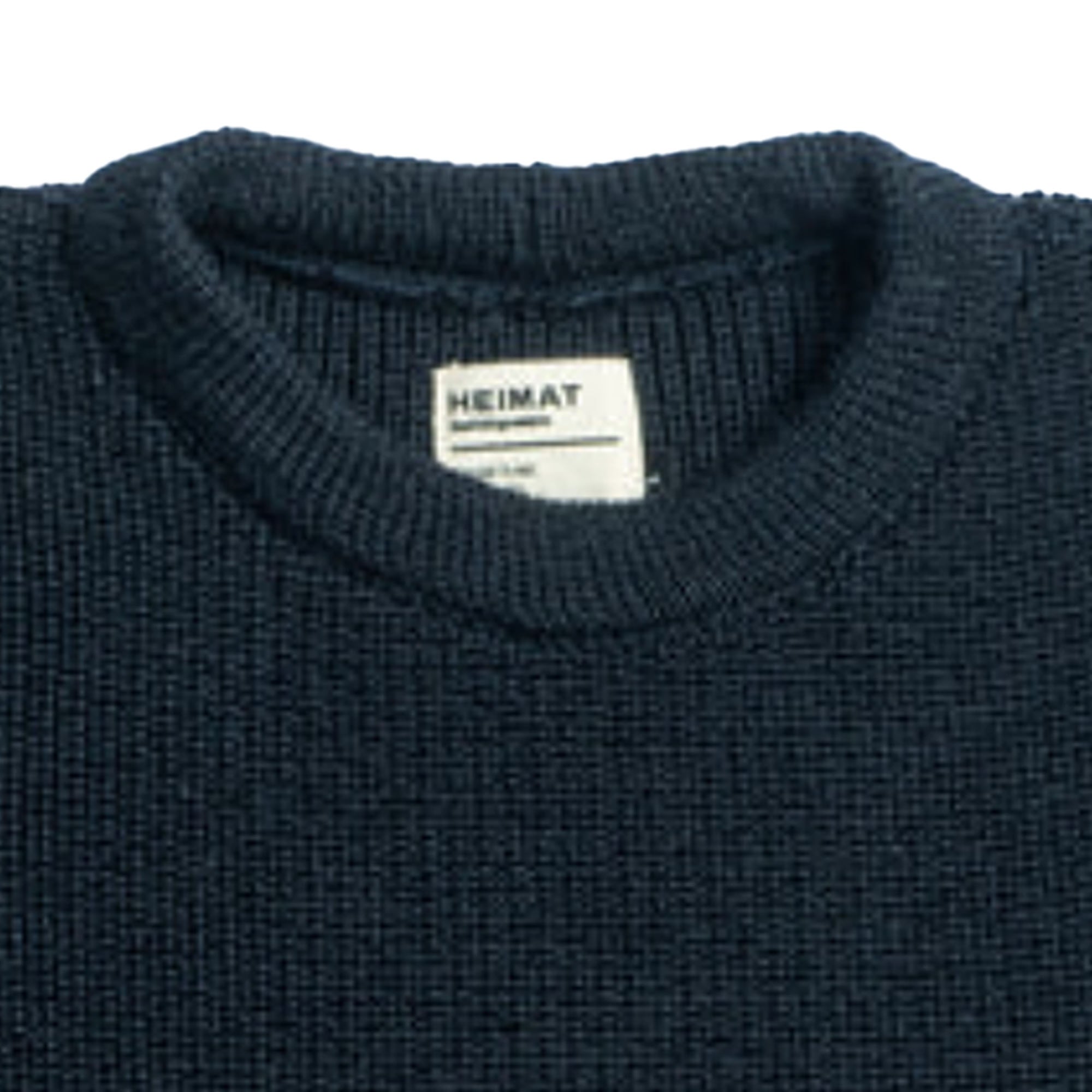 Heimat Rundhals Jumper - Inkwell