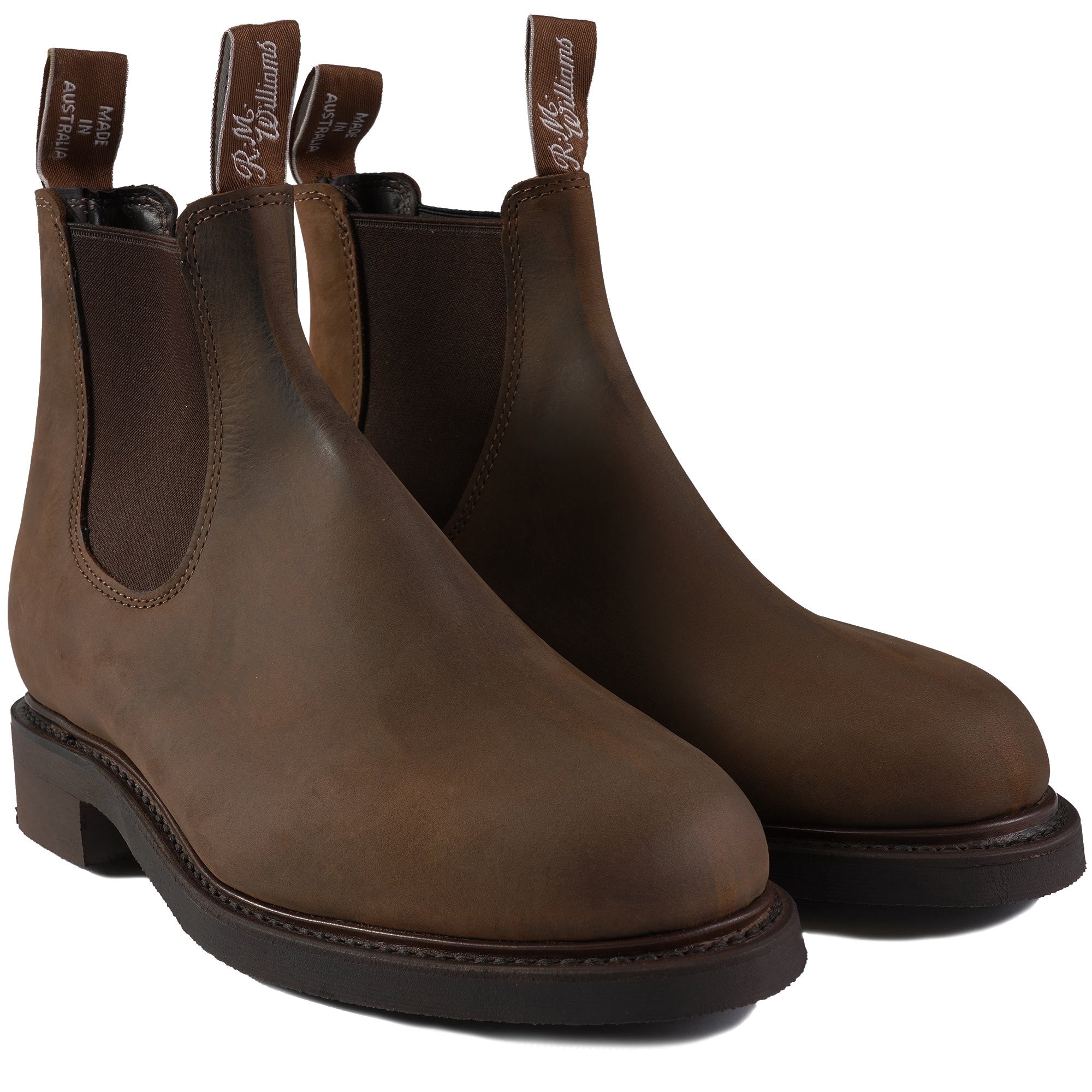 Comfort Goodwood Boot - Bark and Oily