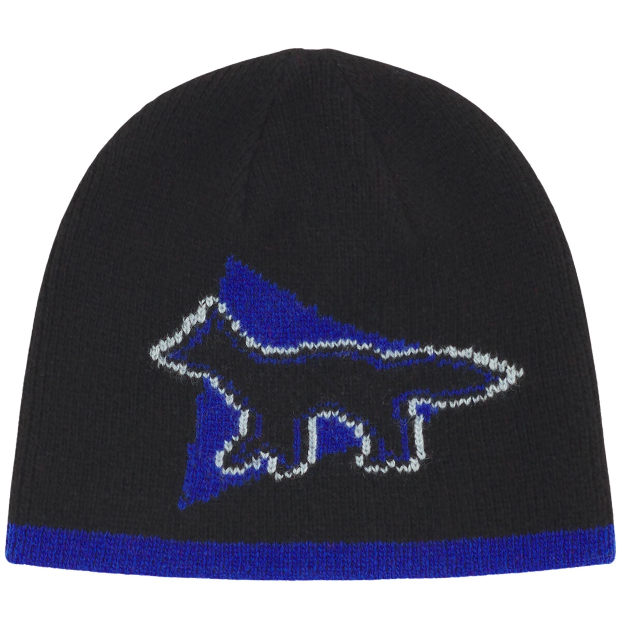 And Wander x Maison Kitsun Knit Beanie - Black