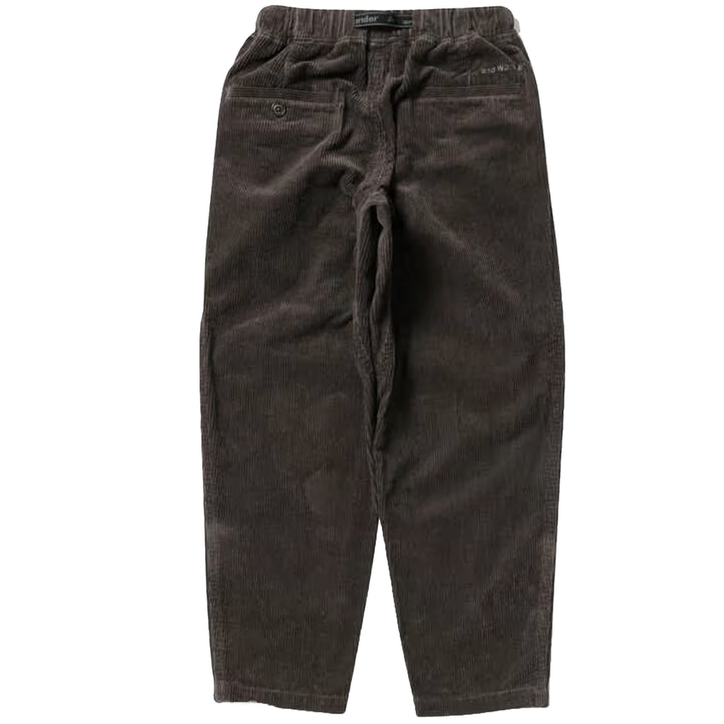 And Wander Corduroy Pants - Dark Gray