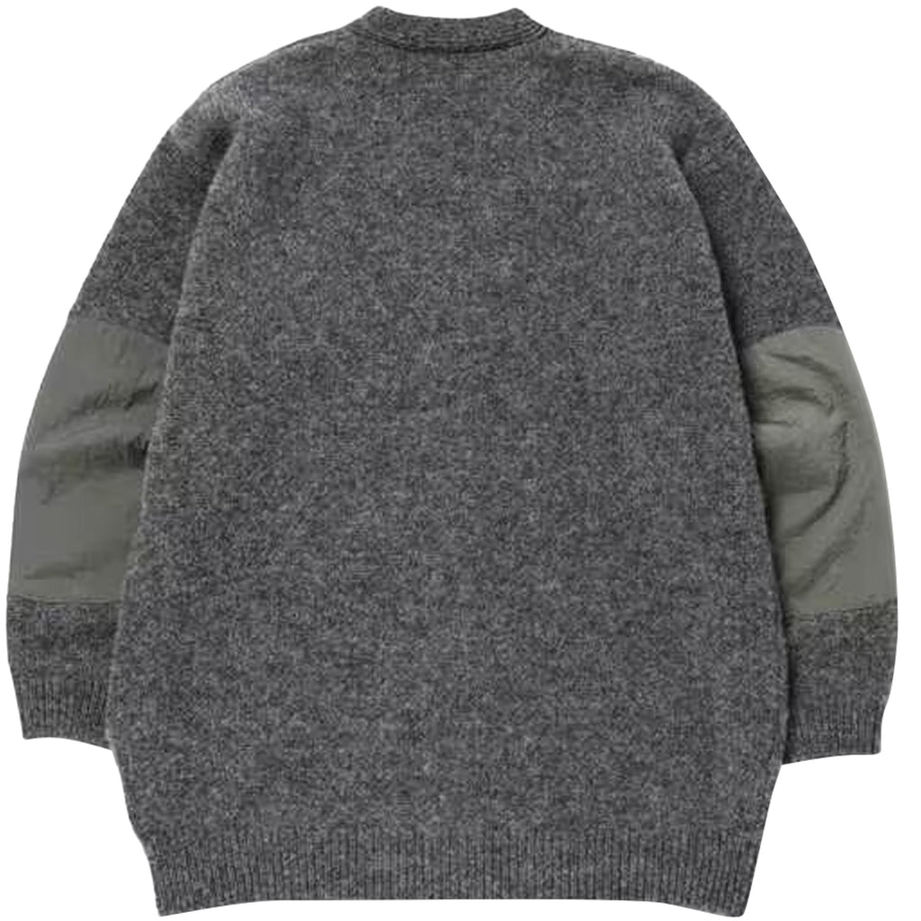 And Wander Shetland Wool Cardigan - Gray