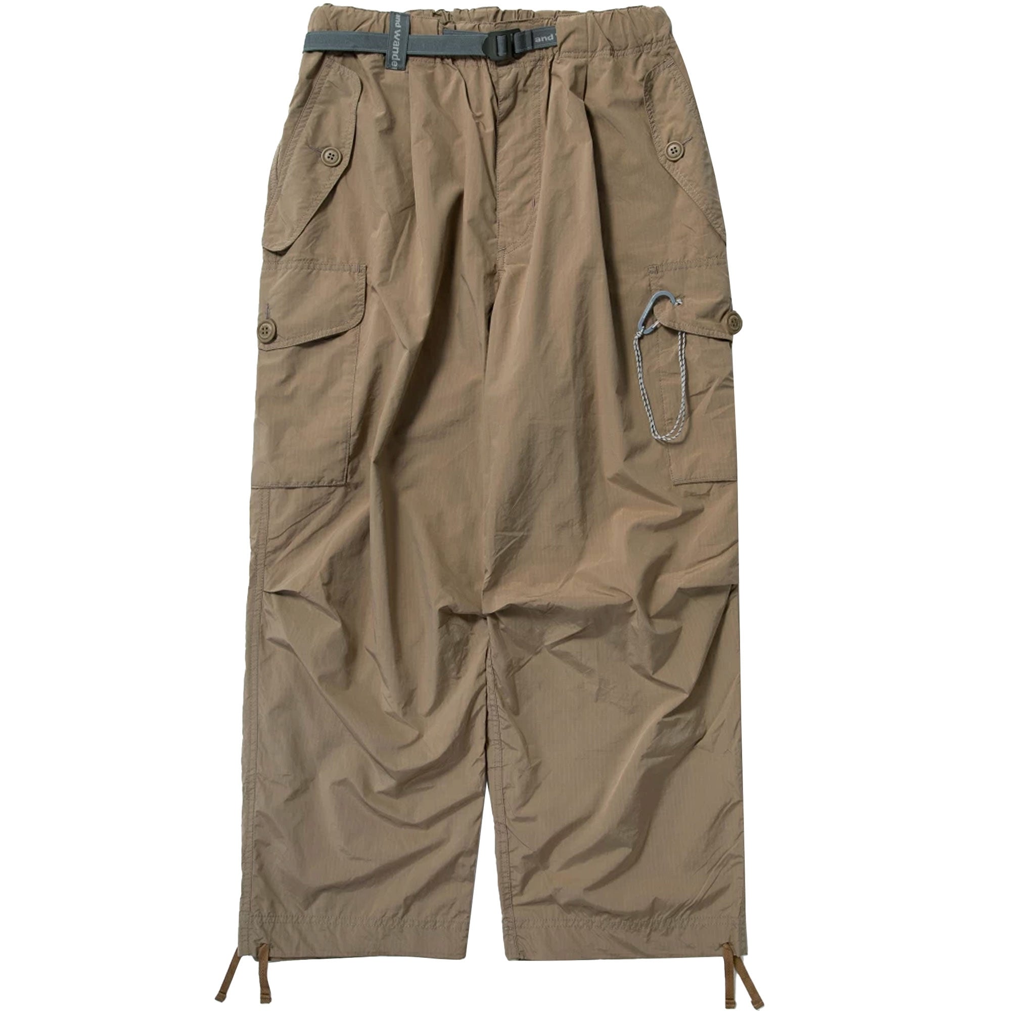 And Wander Oversized Cargo Pants 2 - Beige