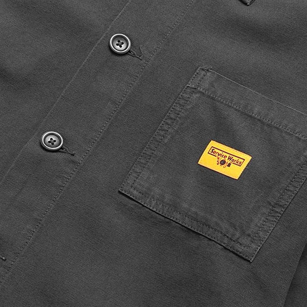 Service Works Canvas Coverall Jacket - Grey