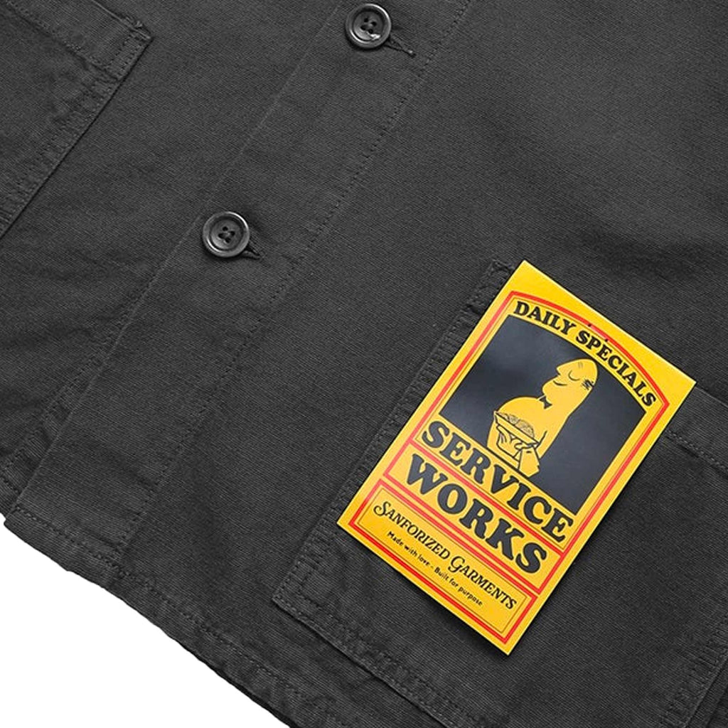 Service Works Canvas Coverall Jacket - Grey
