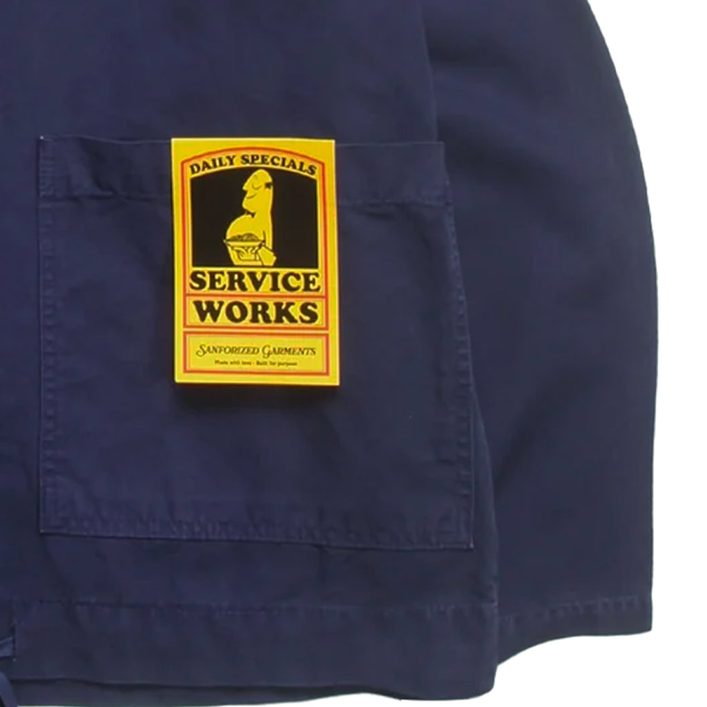 Service Works Market Canvas Smock - Navy