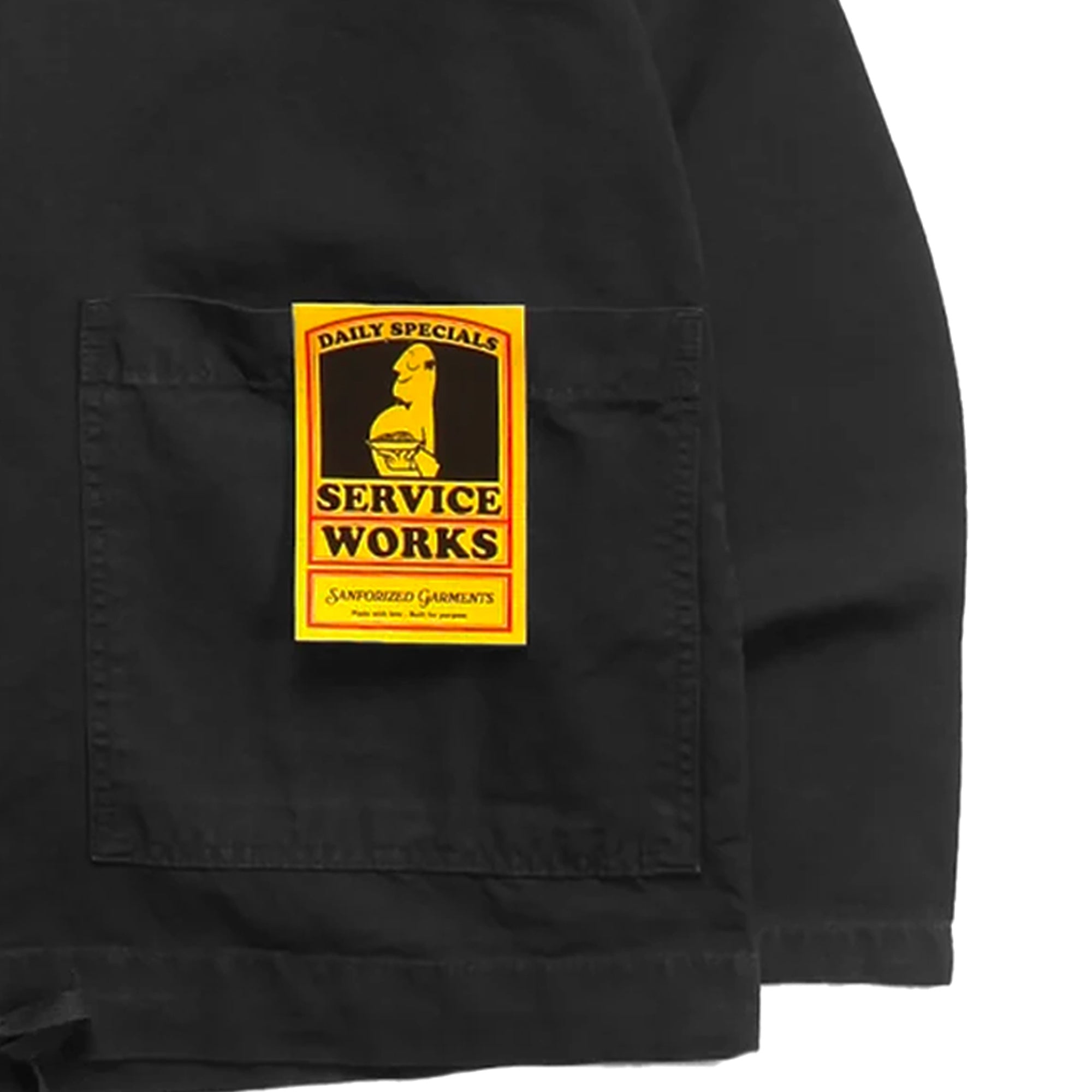 Service Works Market Canvas Smock - Black