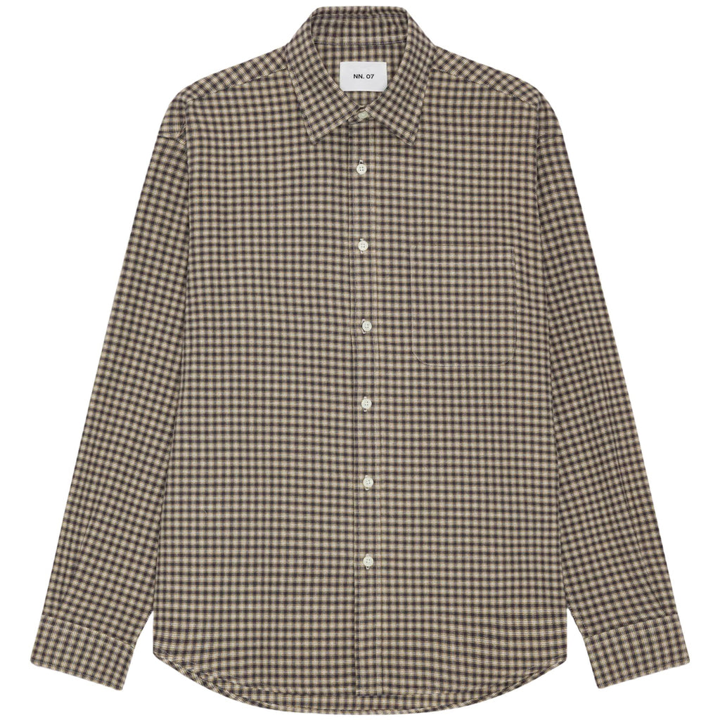 NN07 Deon Shirt - Sand Green