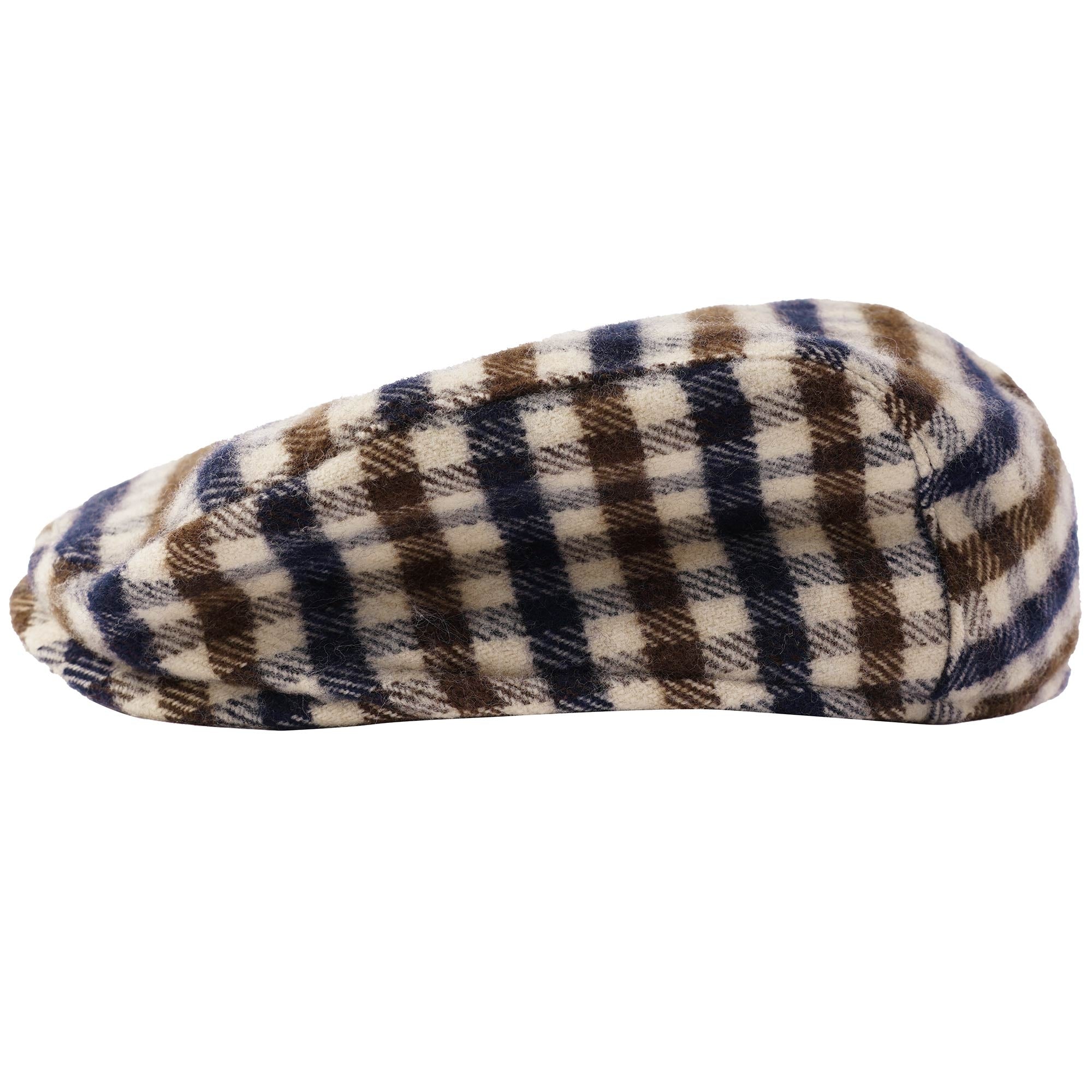 Aquascutum Flat Cap - Check