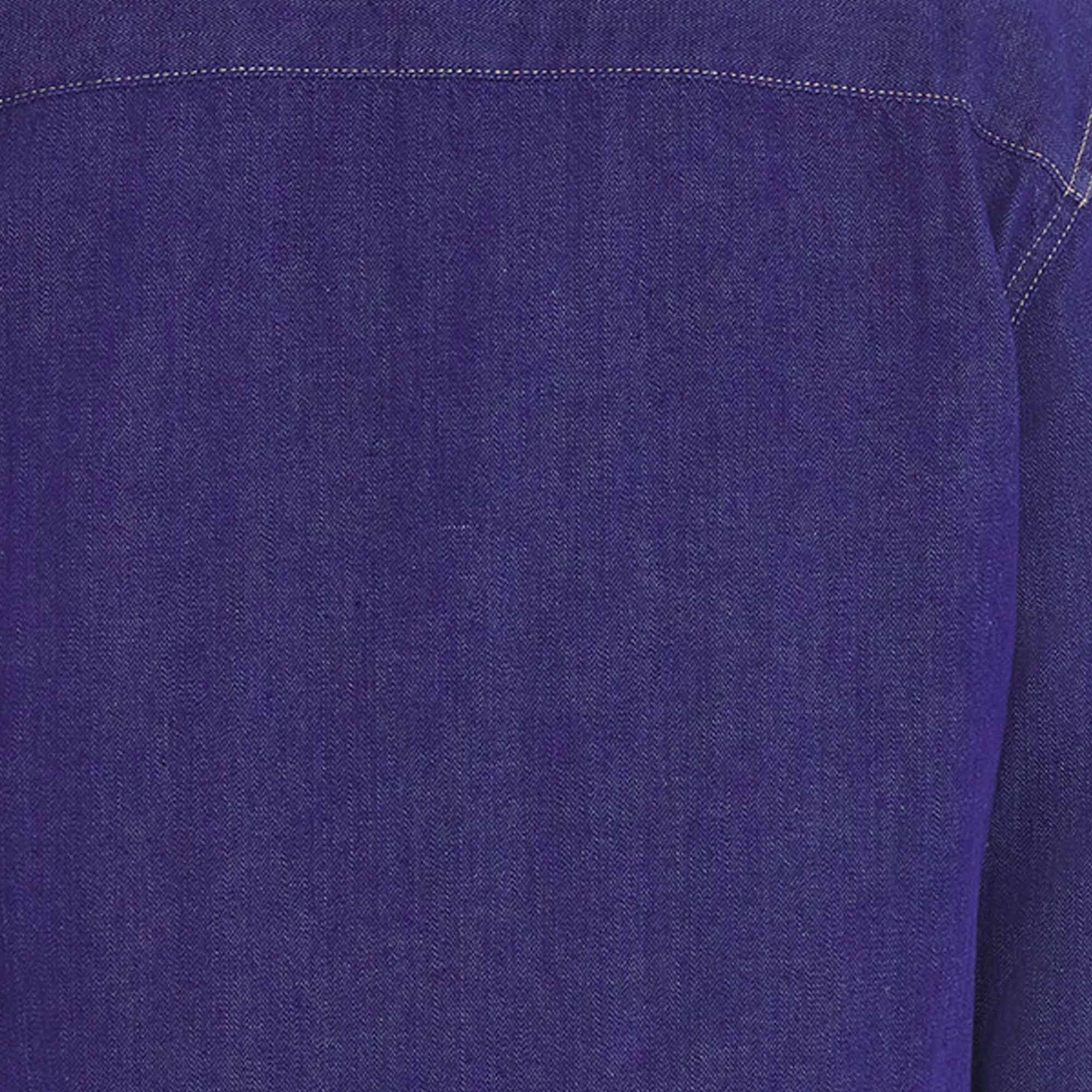 Maison Kitsune BD Casual Shirt - Indigo