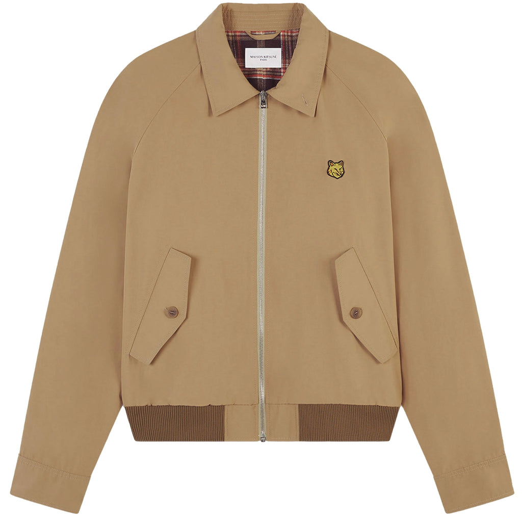 Maison Kitsune Harrington Jacket - Beige
