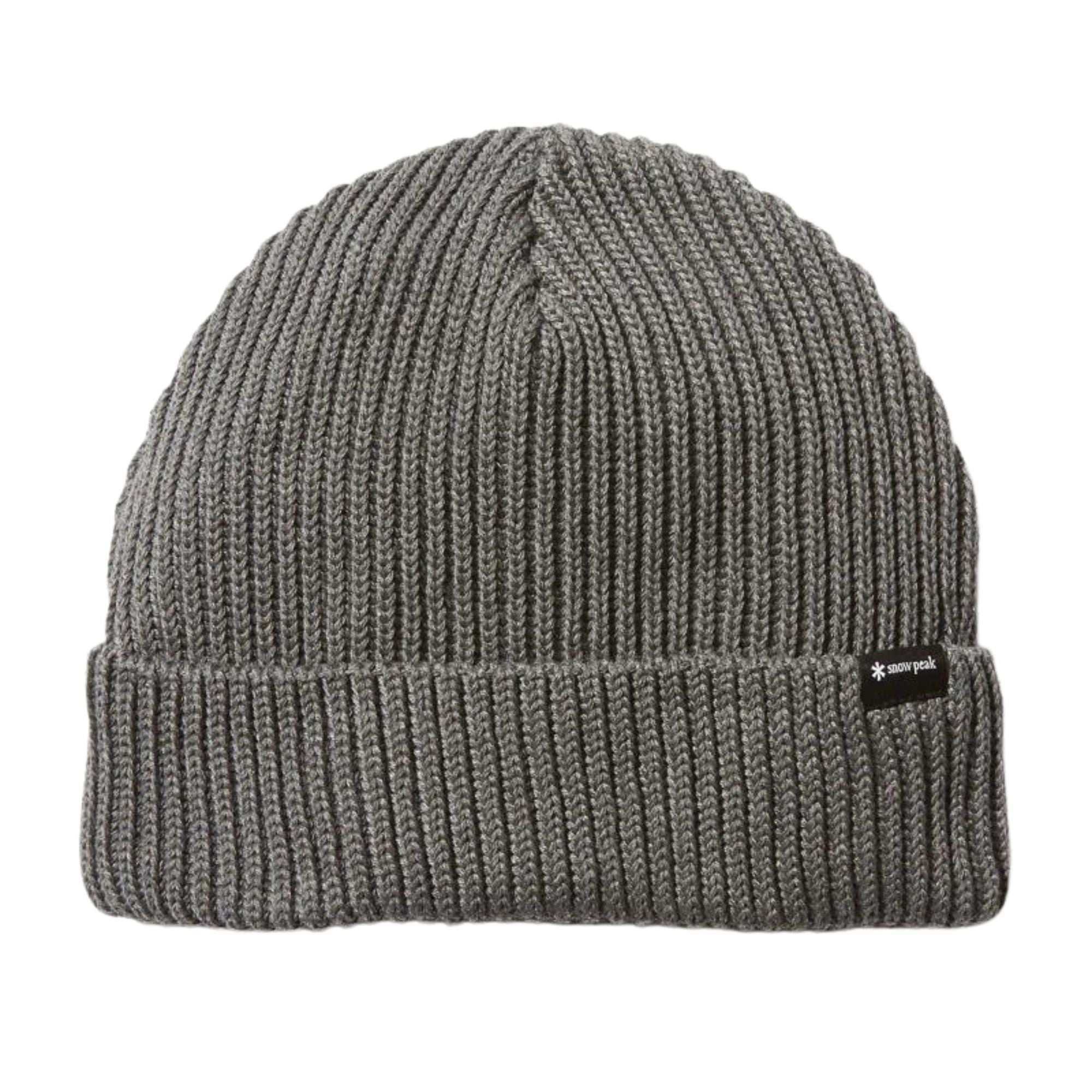 Snow Peak Pe/Co Knit Cap - Grey
