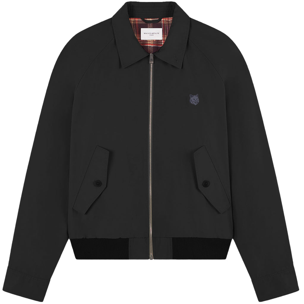 Maison Kitsune Harrington Jacket - Black