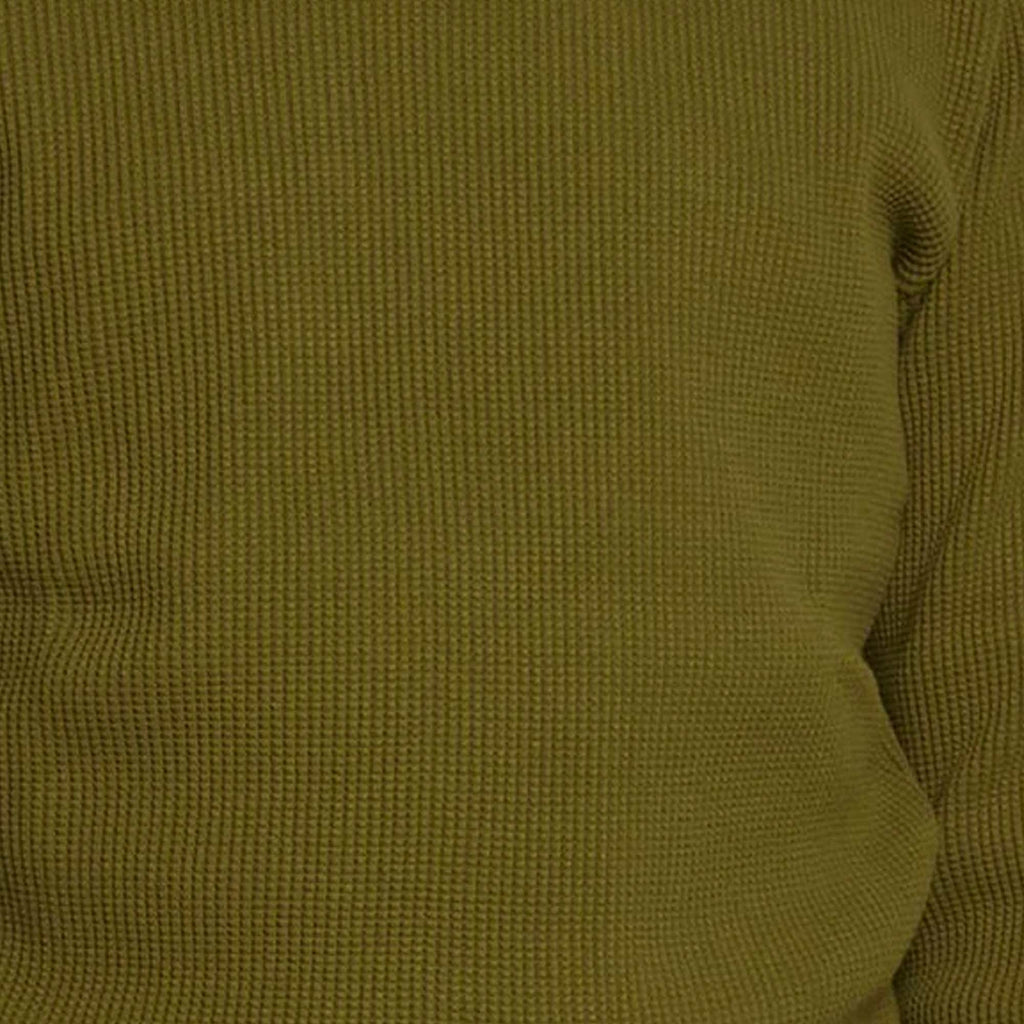 Nigel Cabourn Waffle Turtleneck - Green